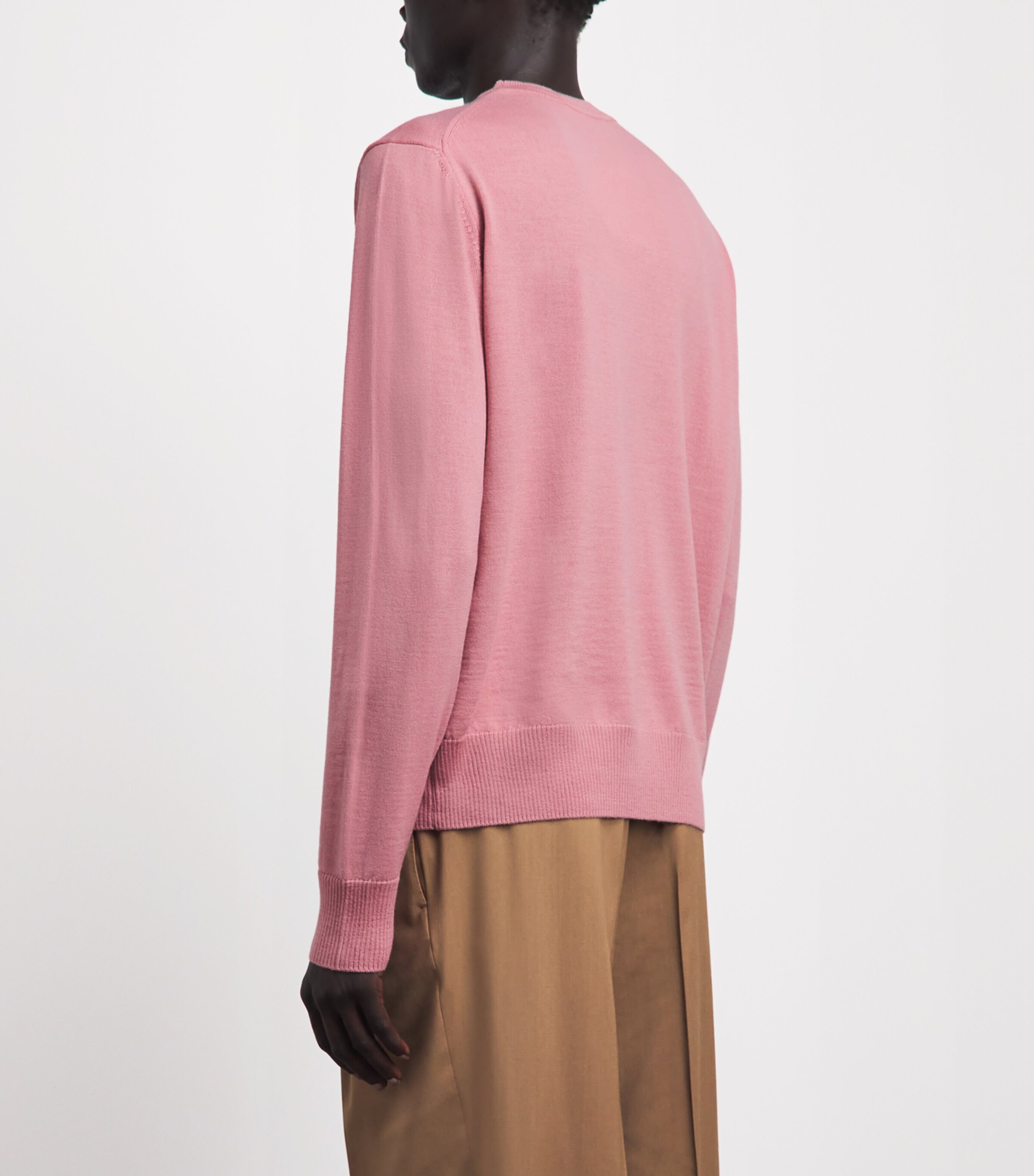 Vivienne Westwood Mens Wool Alex Sweater Rose Image 5