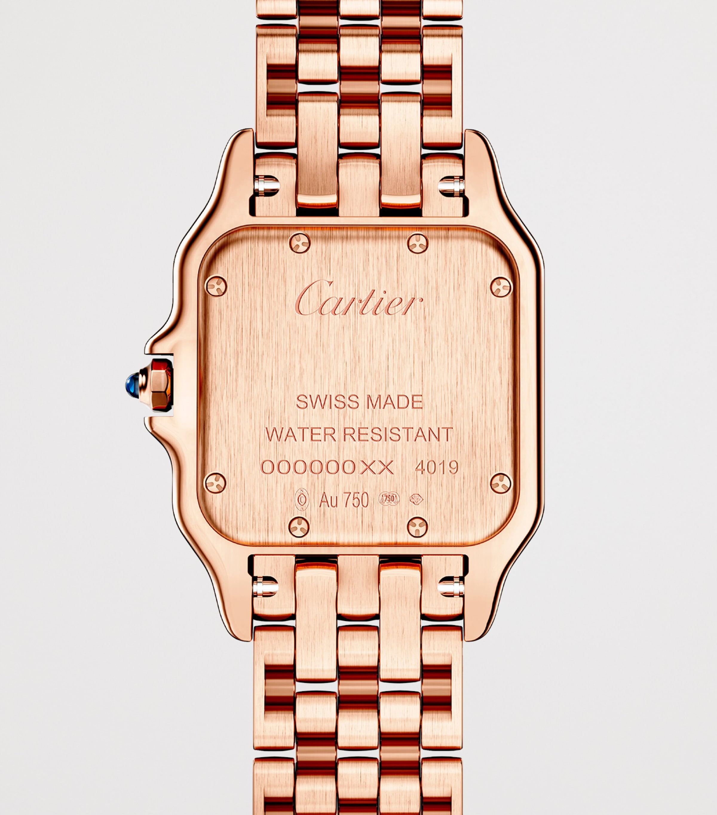 Cartier Medium Rose Gold Panthère de Cartier Watch 27mm Silvered Image 5