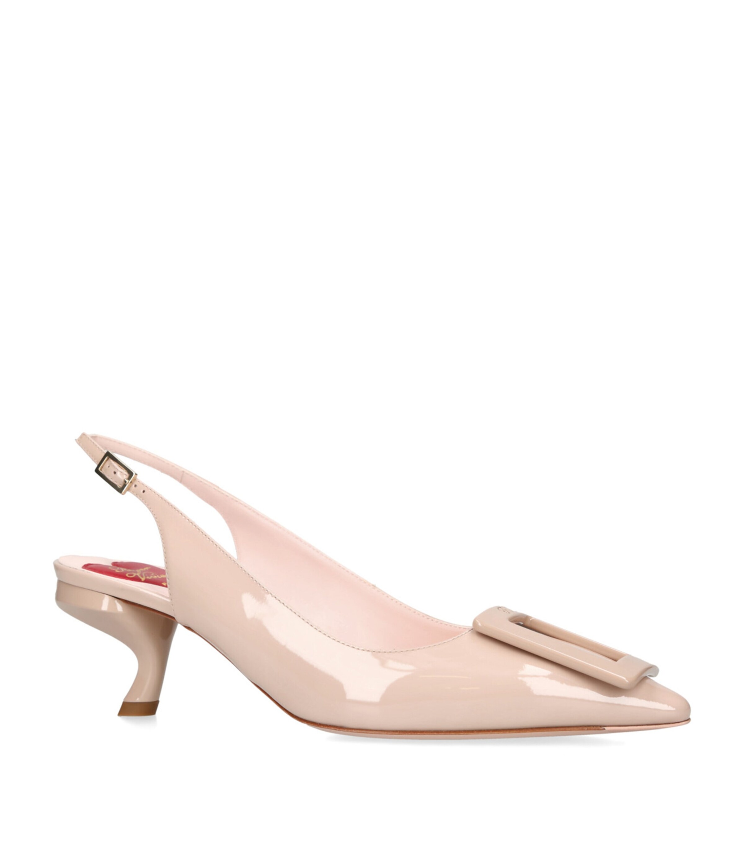 Roger Vivier Virgule Slingback Pumps 55 Beige Image 3