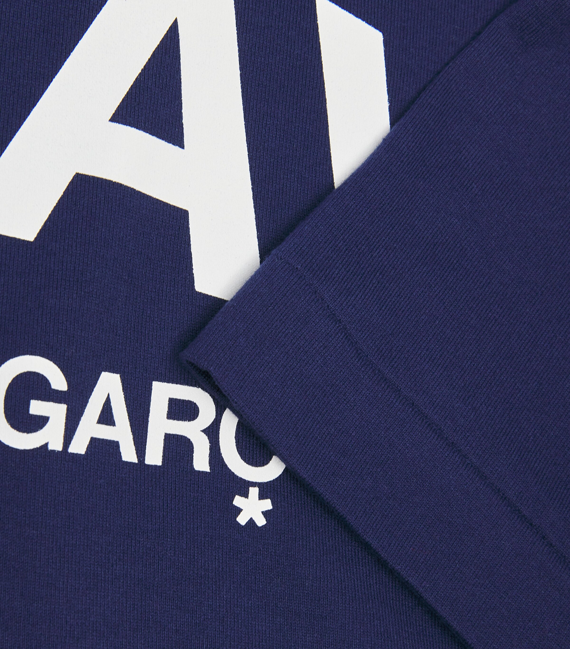 Comme Des Garçons Play Mens PLAY Logo T-Shirt Navy Image 5