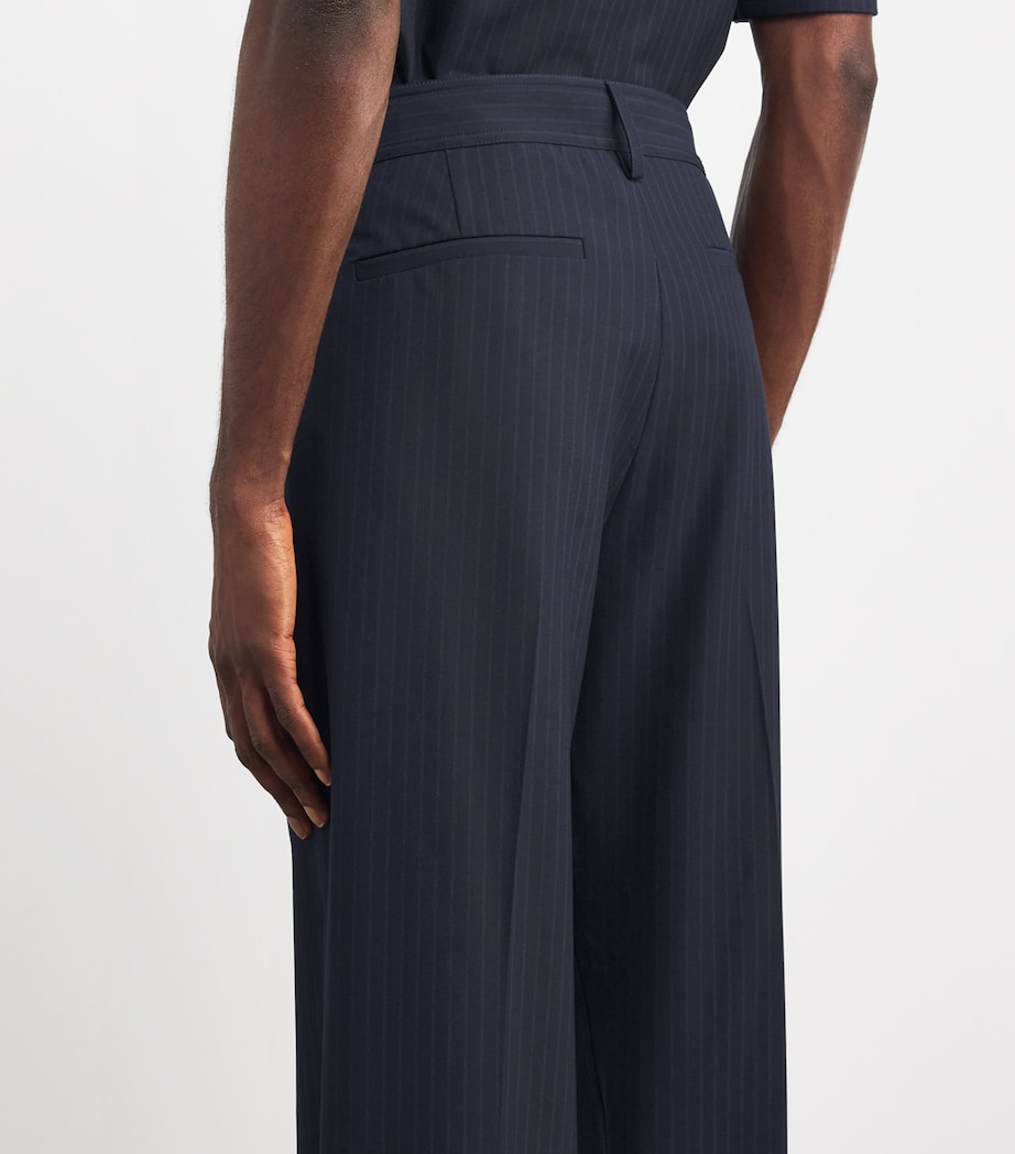 Pinstripe Kane Tailored Trousers MIDNIGHT STRIPE Image 6