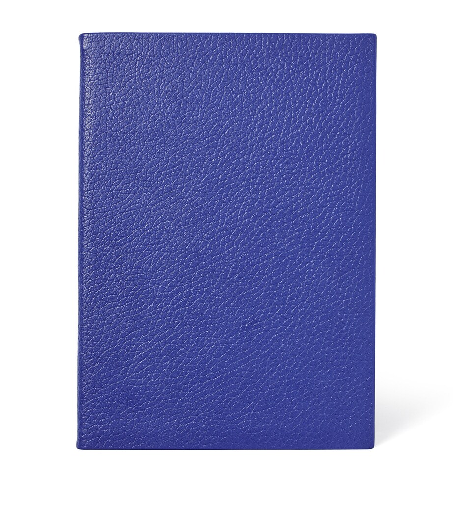Leather Bound A5 Notebook COBALTBLUE Image 2