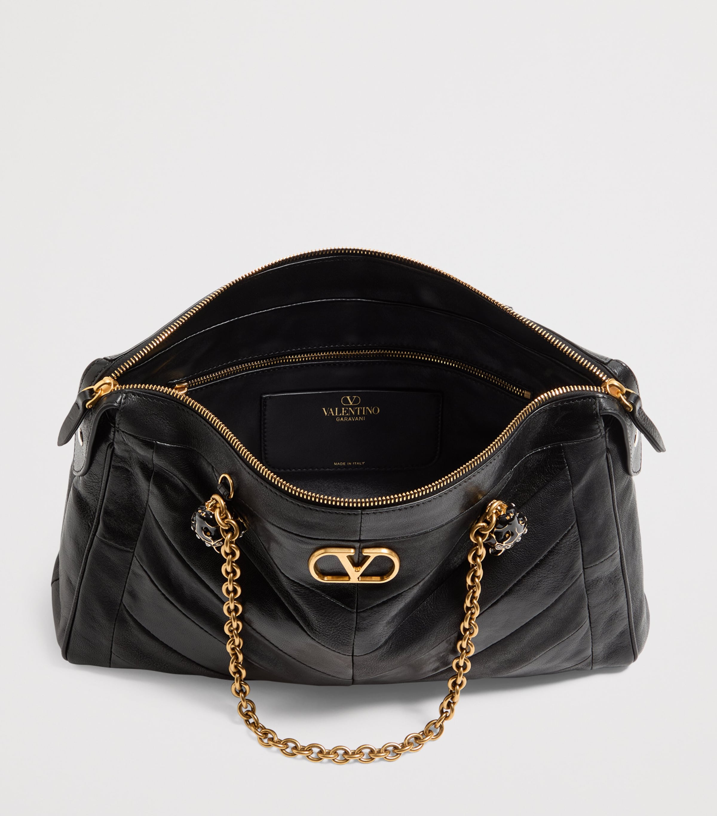 Lambskin Panthea Tote Bag 0NO Image 5