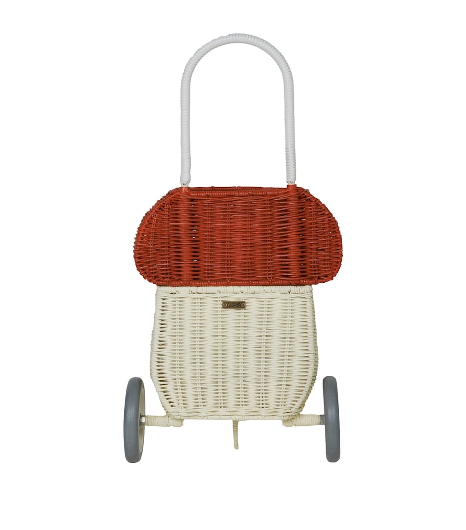 Olli Ella Rattan Mushroom Luggy (36cm) Image 7