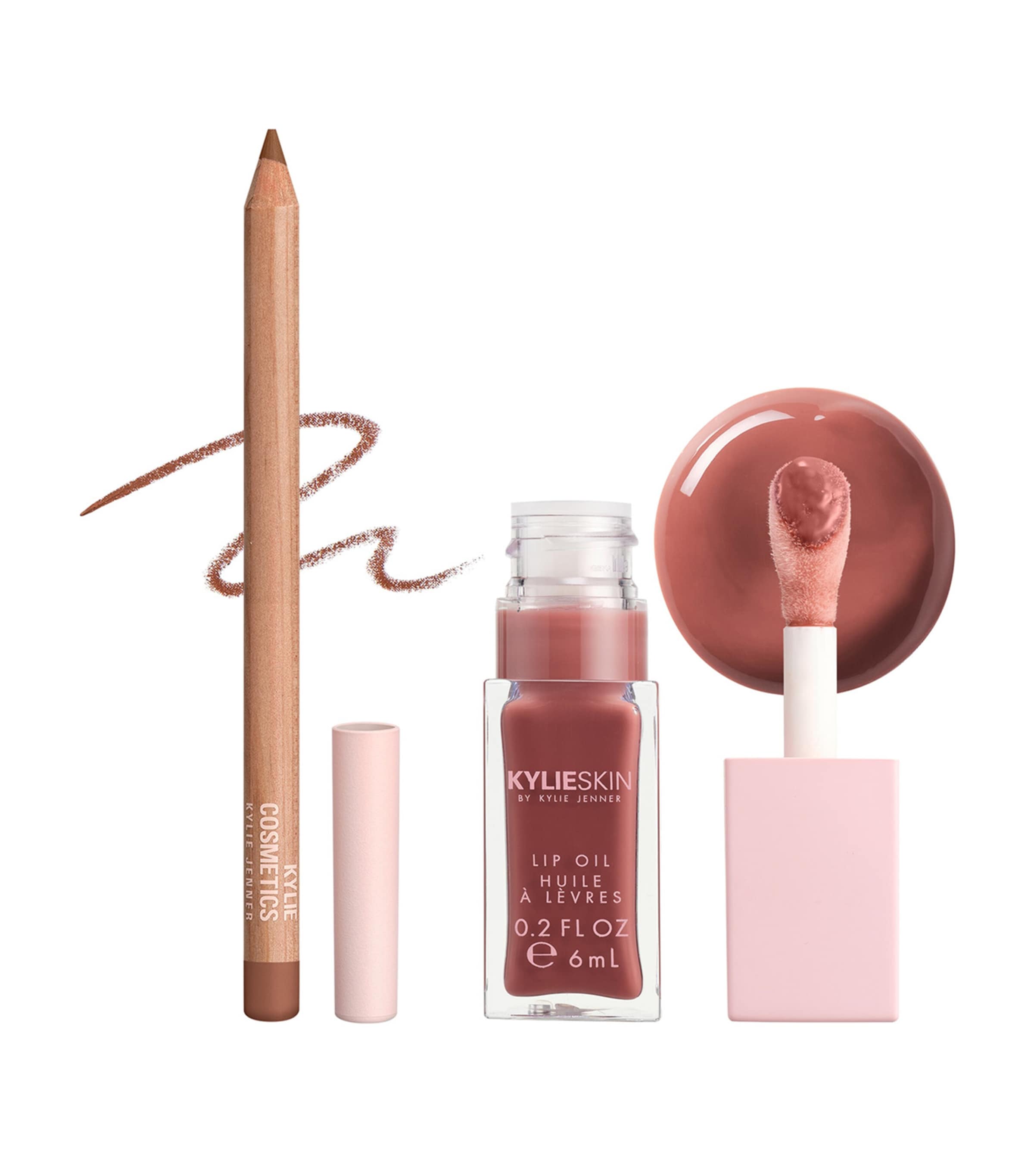 Lip Liner & Lip Oil Duo Gift Set NO COLOUR Image 3