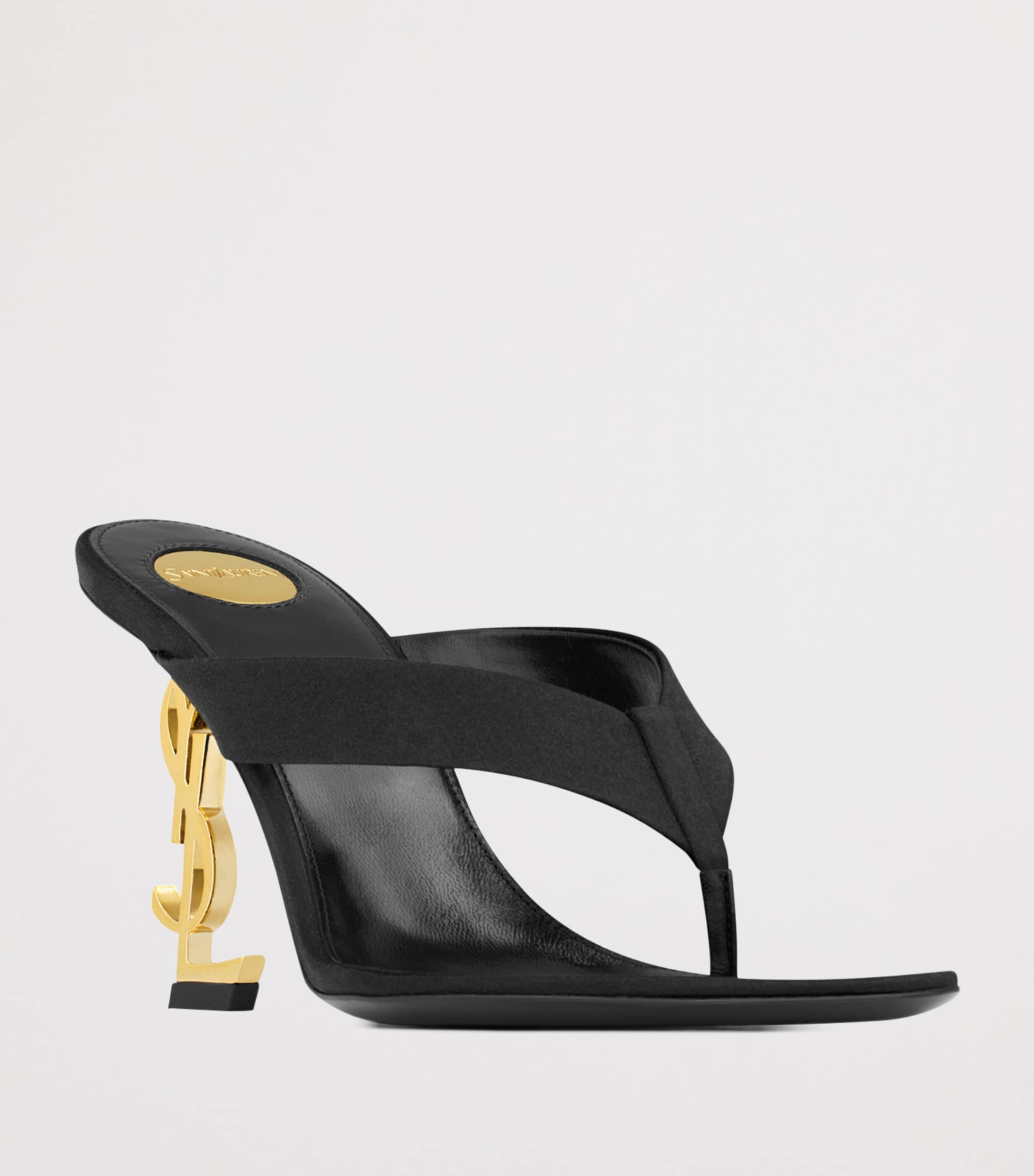 Satin Crepe Opyum Sandals 85 1000 Image 3