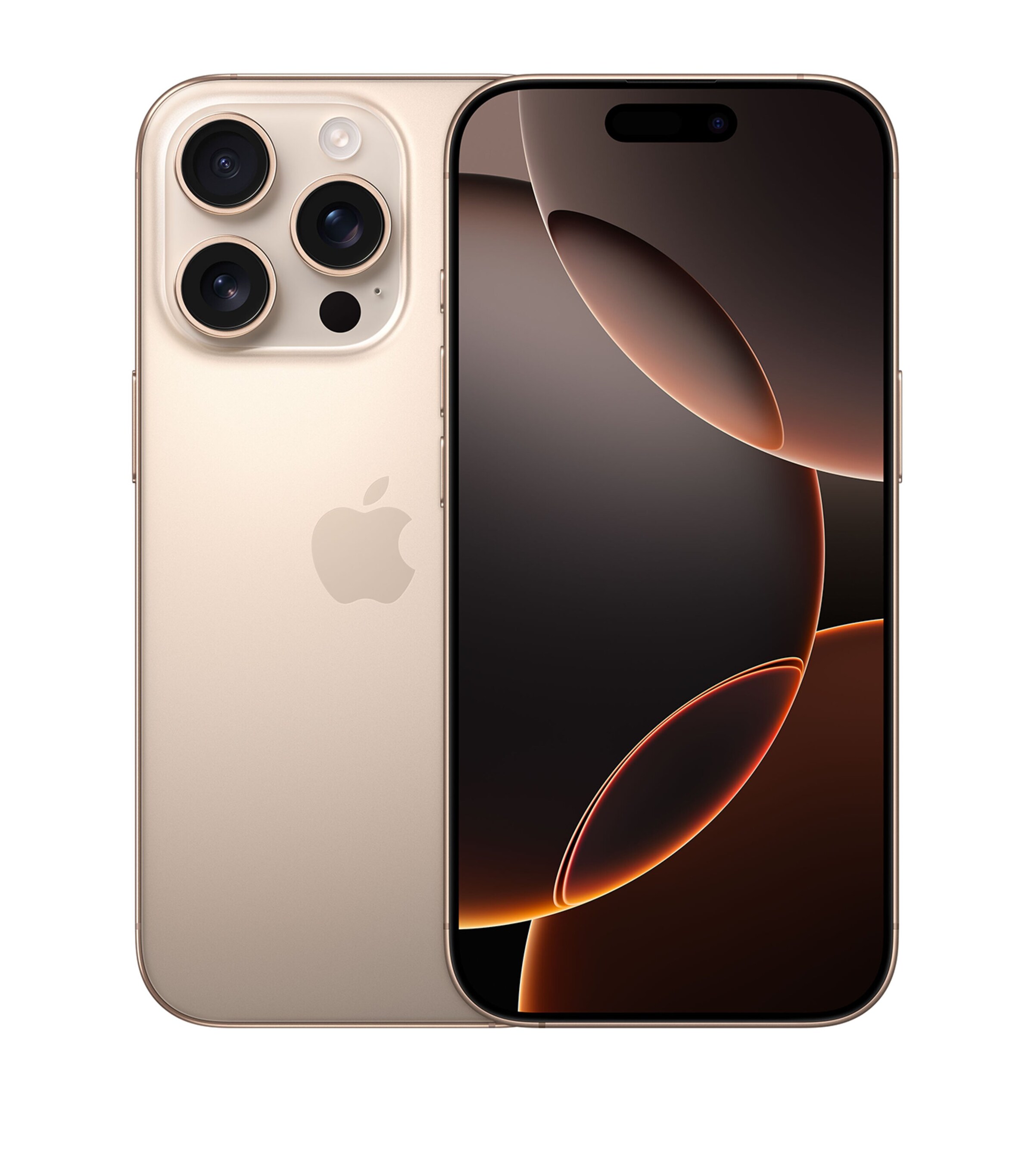 Apple Gold iPhone 16 Pro 128GB - Desert Titanium | Harrods UK
