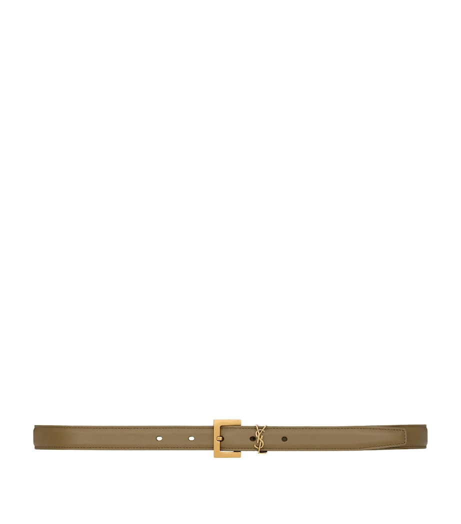 Leather Logo Belt 3397 Image 1