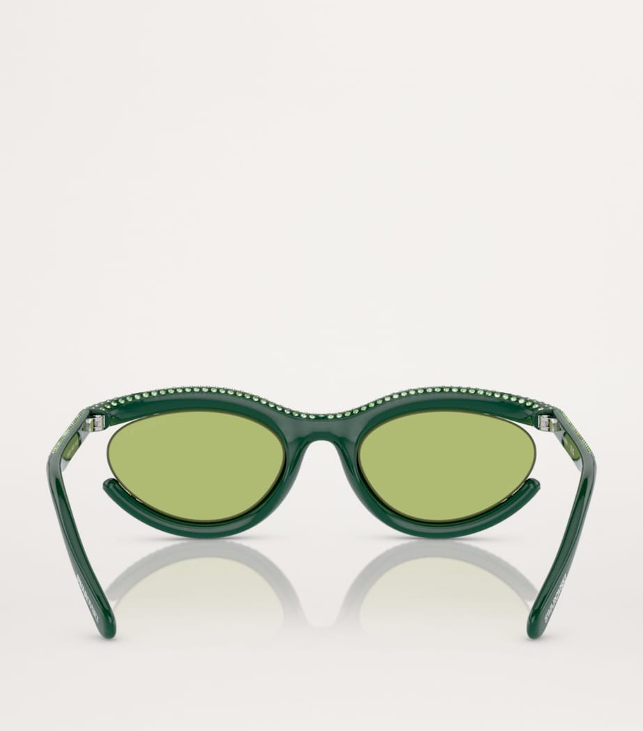 Swarovski Oval SK6006 Sunglasses Image 4