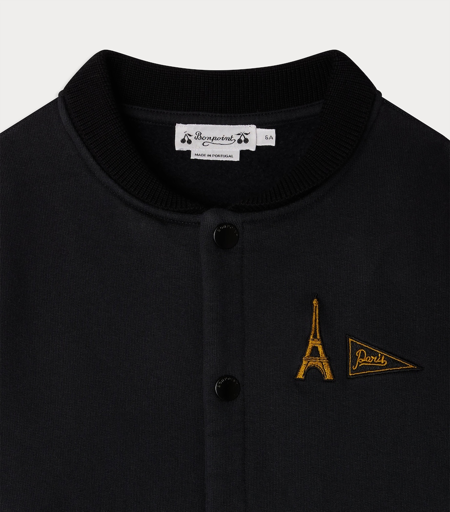 Organic Cotton Jacket (4-14 Years) FAUX NOIR Image 3