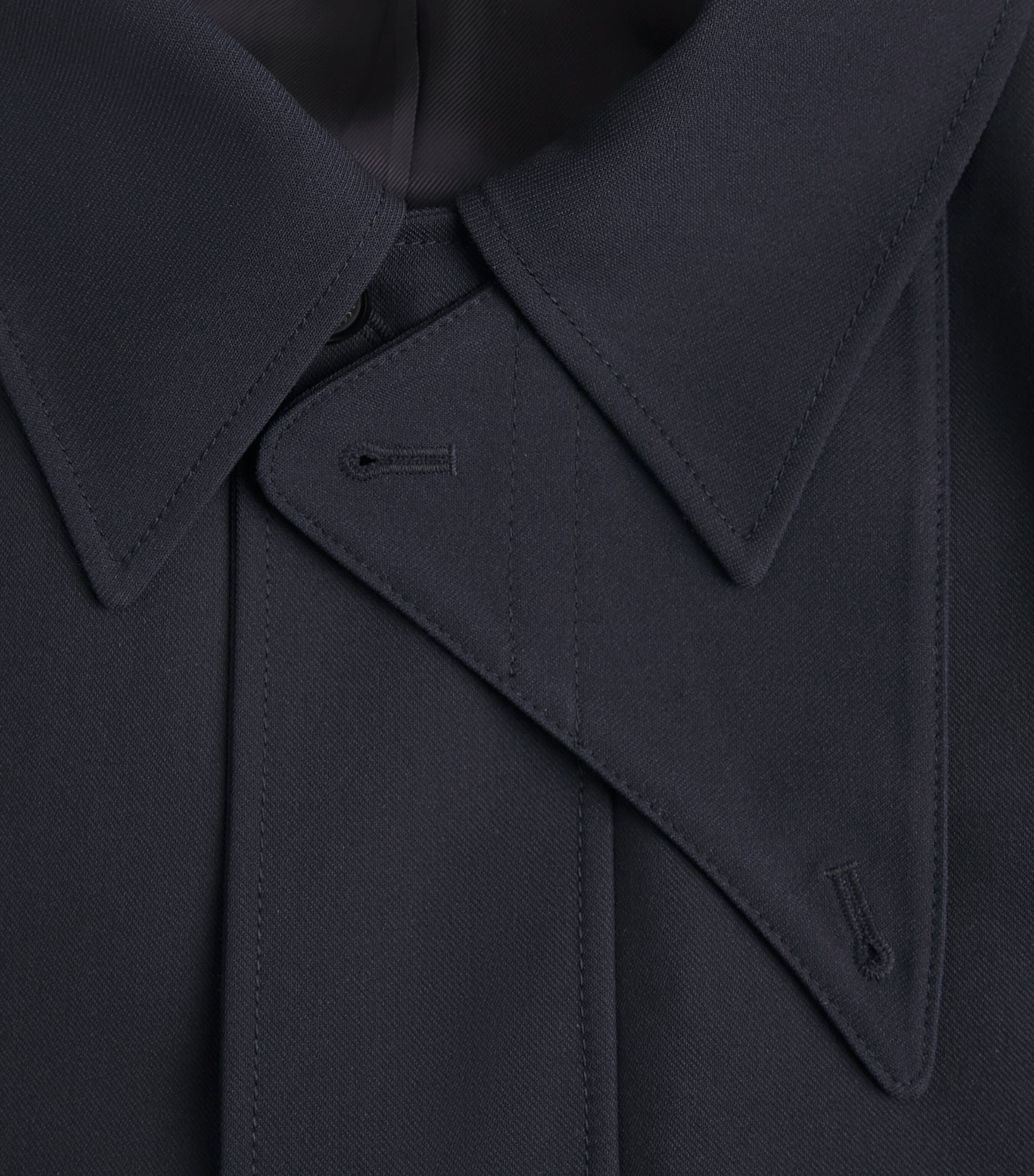 System Mens Chin Strap Jacket Dark Navy Image 6