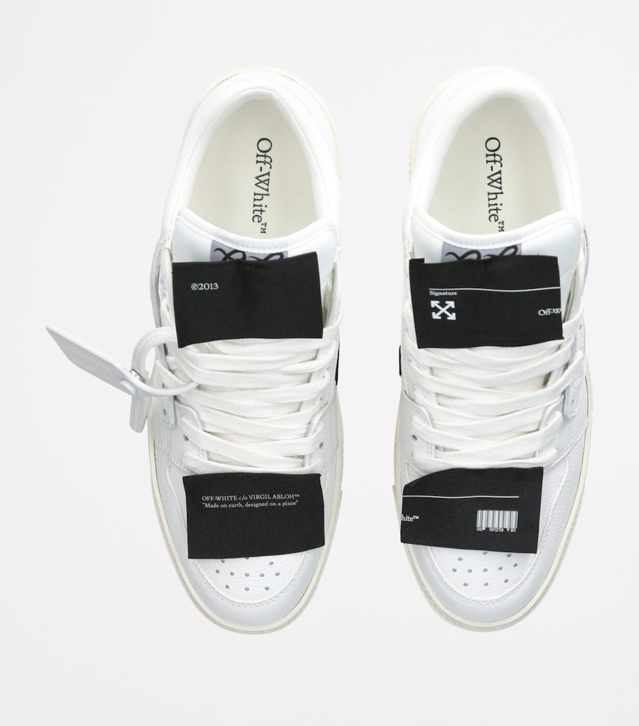 Off-White Leather Low 3.0 Sneakers White Image 4