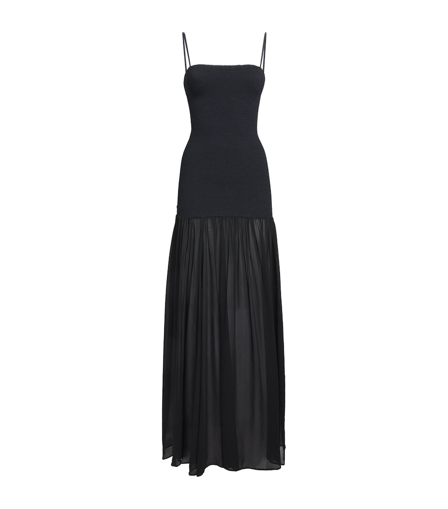 Hybrid Maxi Dress BLACK Image 1