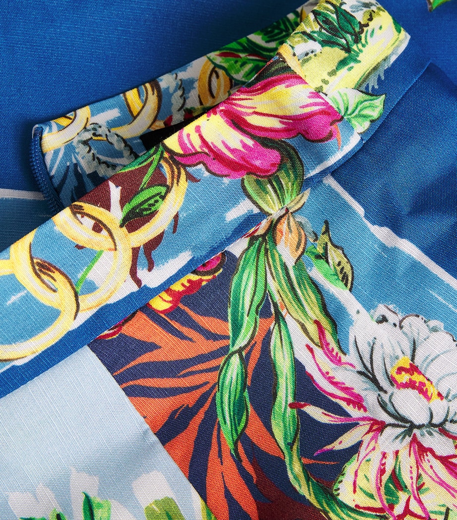 Tropical High-Rise Shorts MULTICOLOR FLORAL Image 5