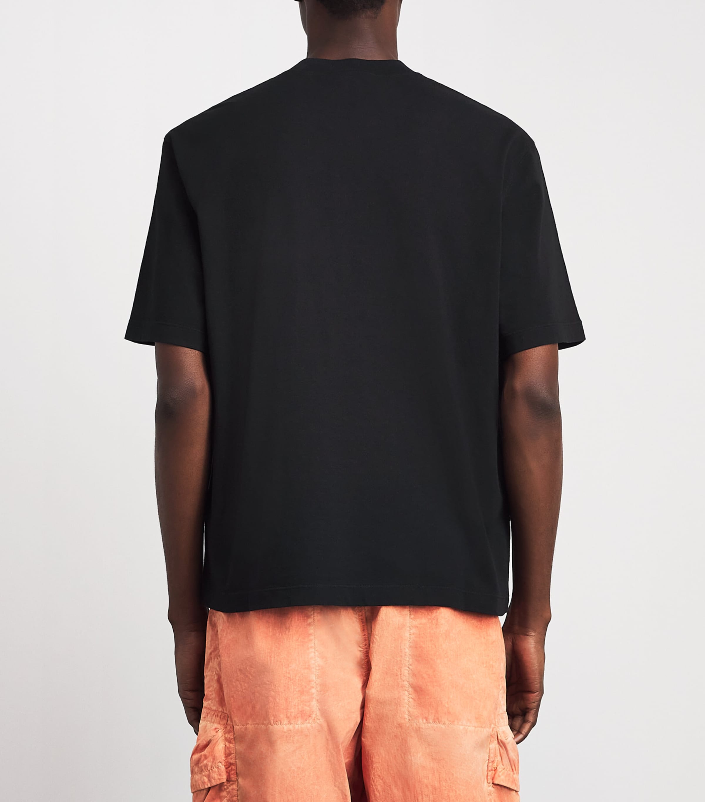 Stone Island Mens Organic Cotton Ghost T-Shirt Image 5