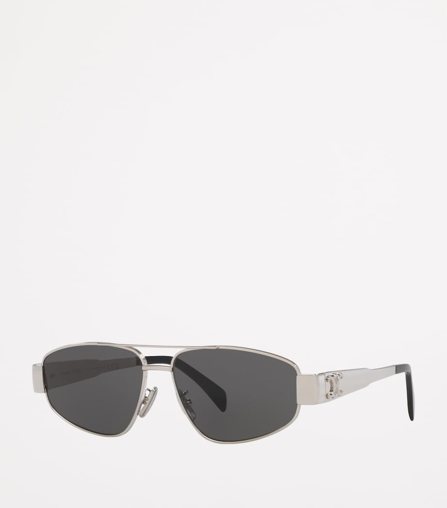 Metal Triomphe Pilot Sunglasses 2600L1 Image 2