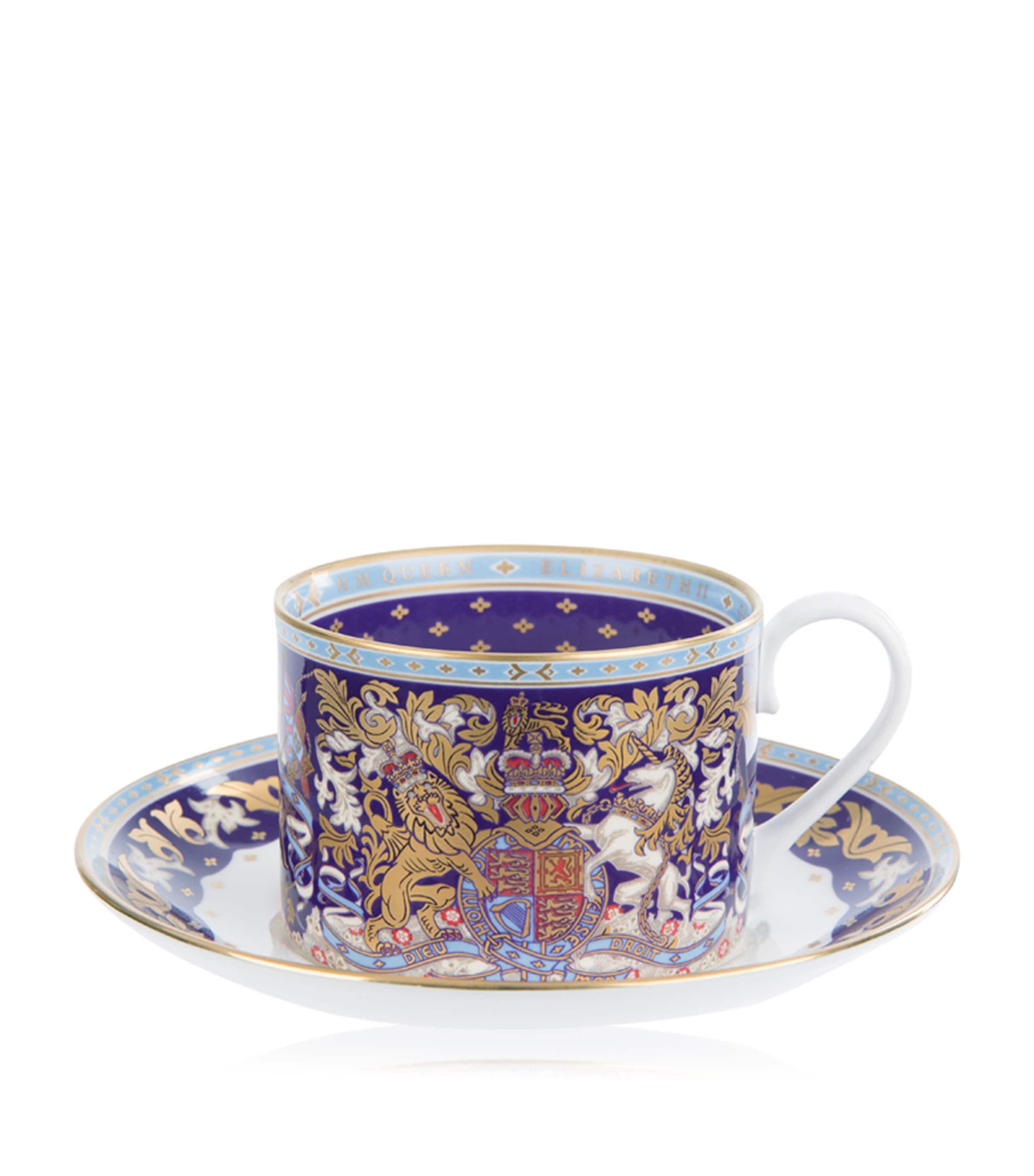 Harrods Longest Reigning Monarch Teacup And Saucer