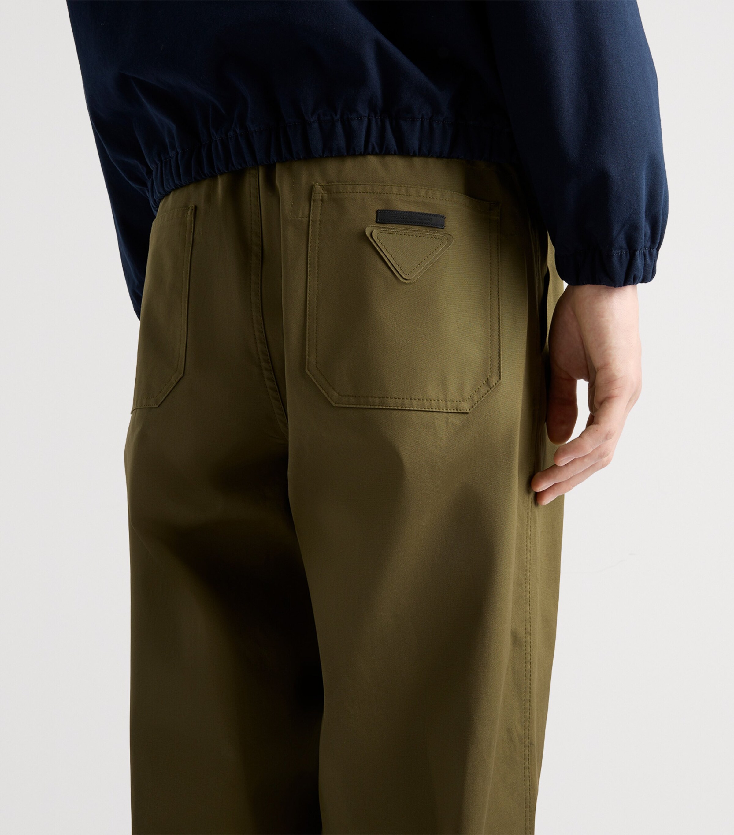 Cotton Slim Fit Trousers F0161 Image 4