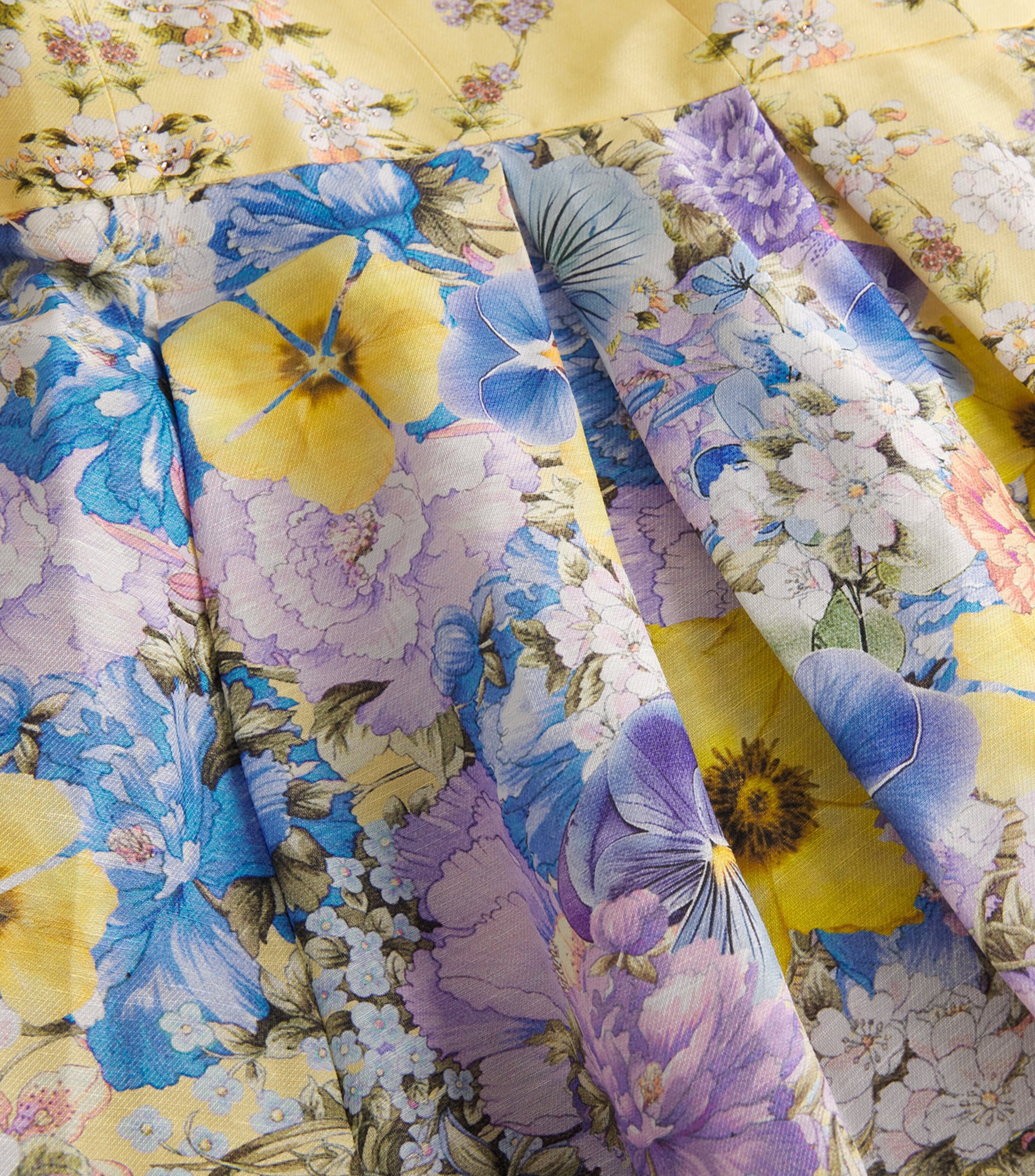 Linen-Silk Darling Buds Maxi Skirt DARLING BUDS DARLBUD Image 5