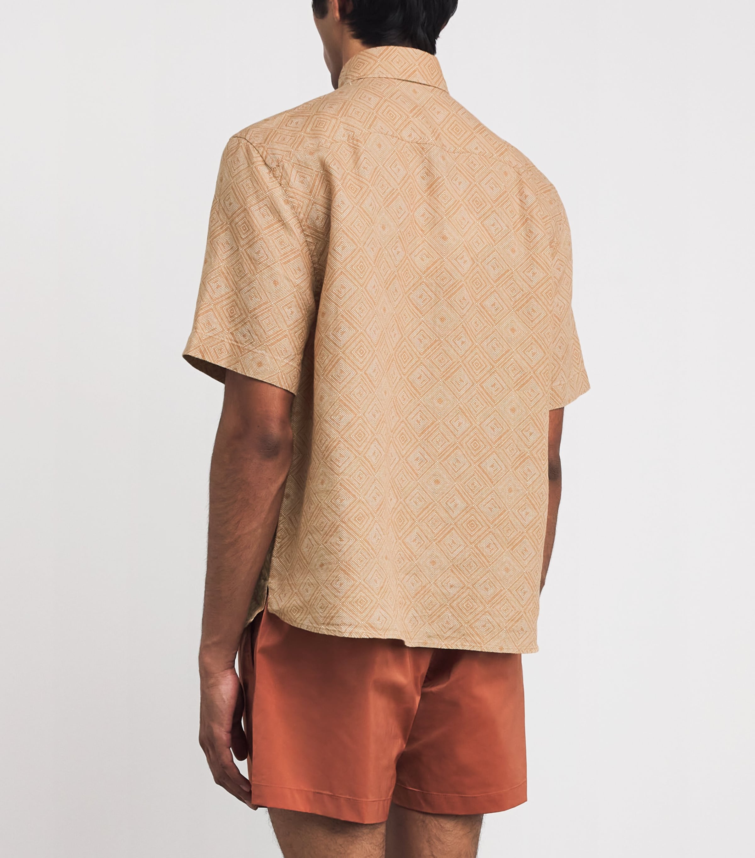 Linen Castro Shirt 904-COPPER Image 4