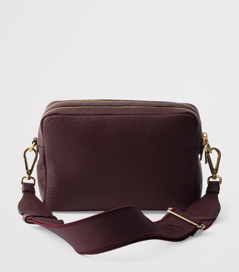 Small Leather Cross-Body Bag F04Q5 Image 4
