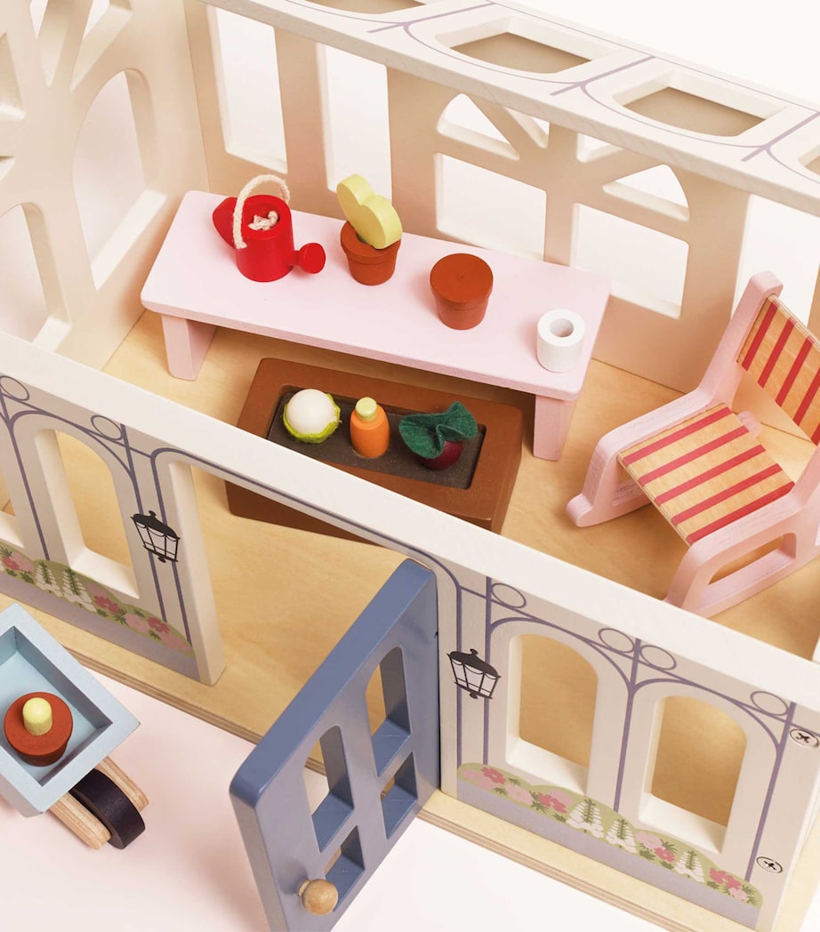 Wood Dollhouse Conservatory Extension Set MULTI Image 3