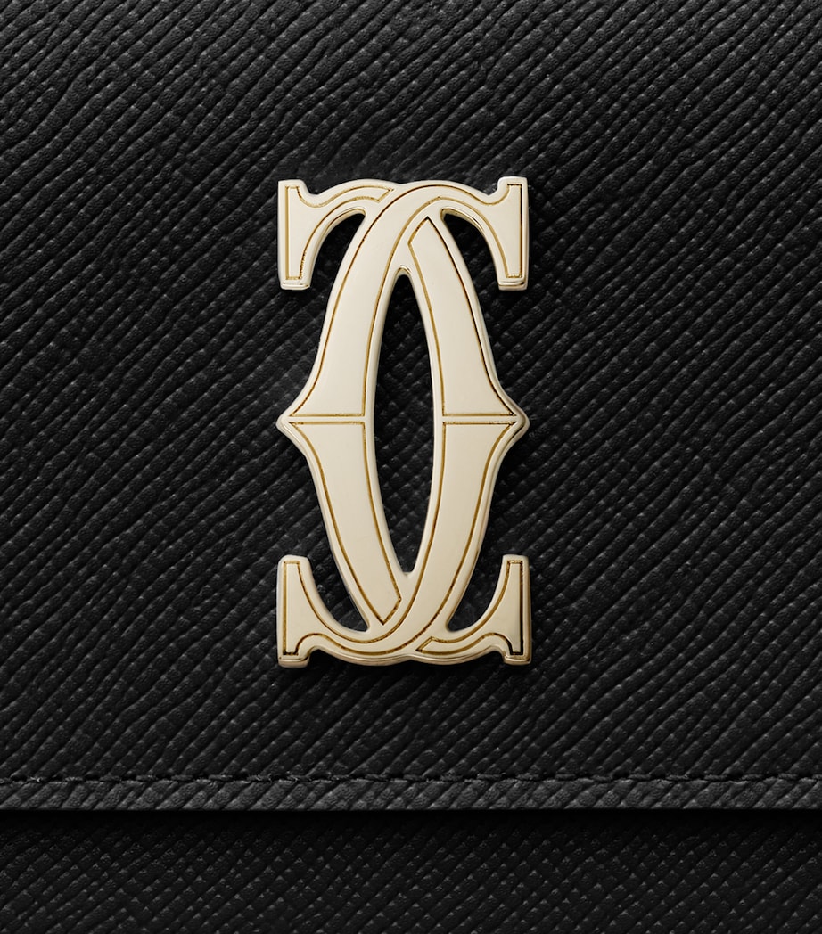 Cartier Leather C de Cartier International Wallet Black Image 4