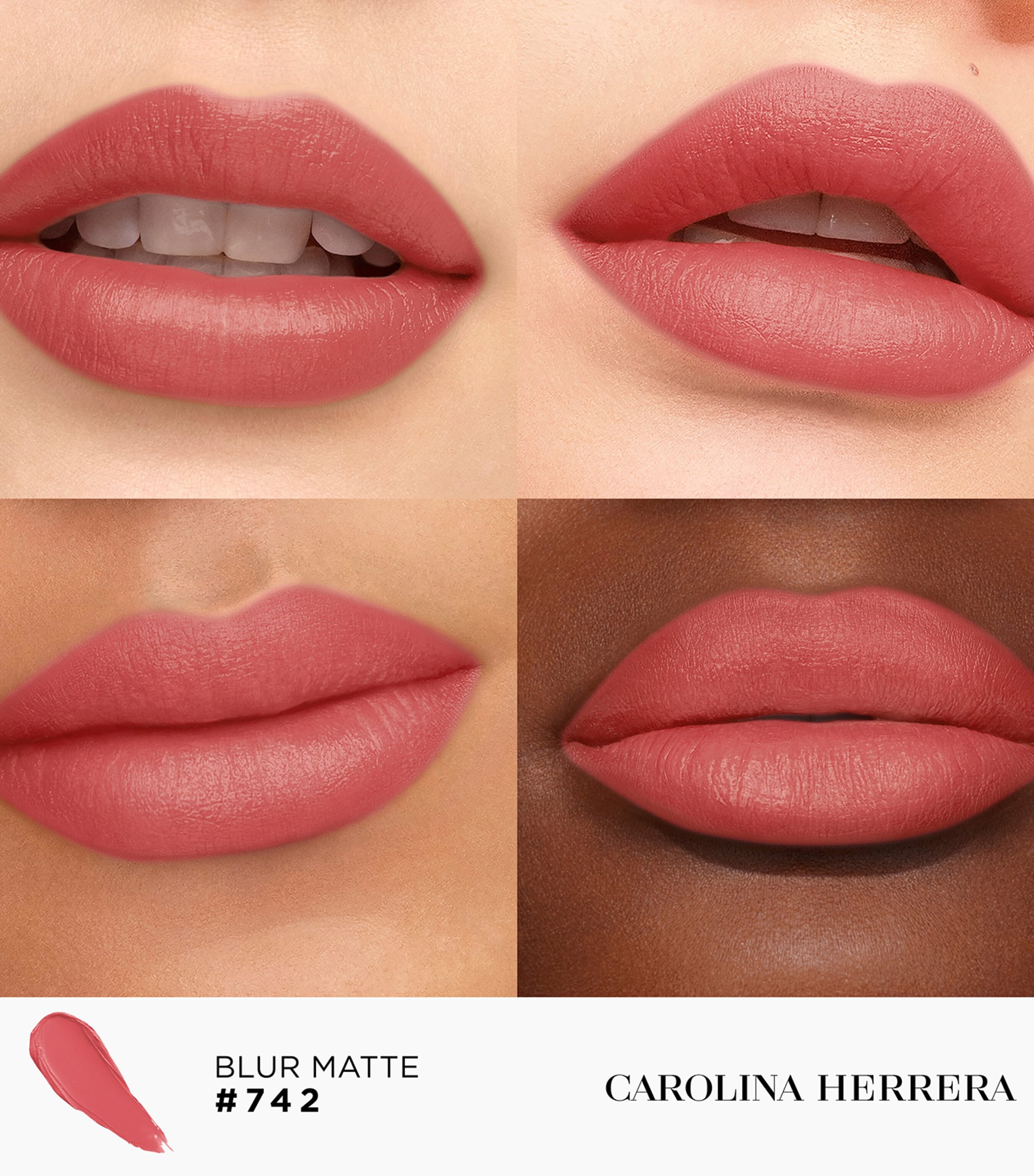 Carolina Herrera Fabulous Kiss Blur Matte Lipstick and Cap Bundle Image 2