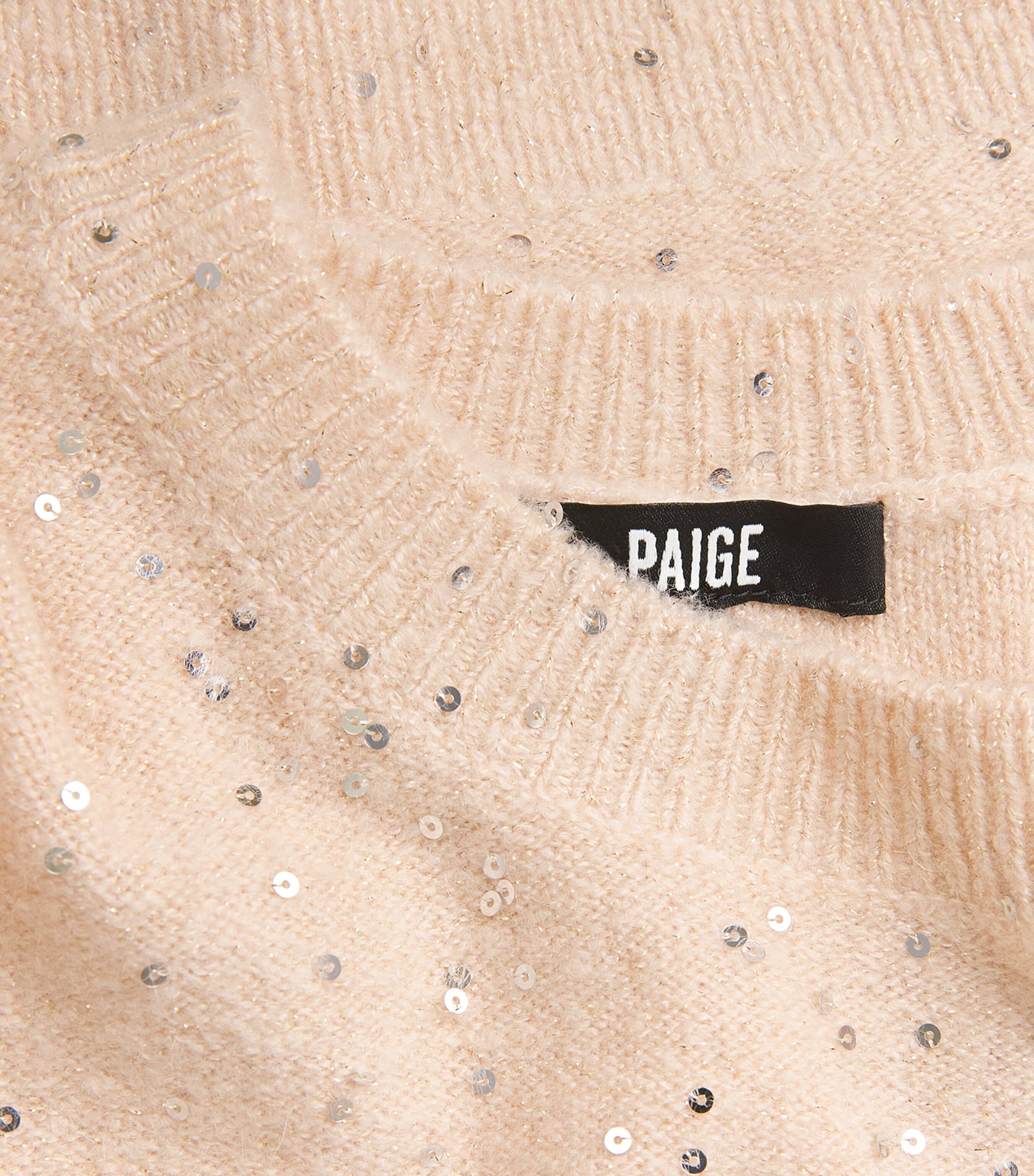 Sequin Gladiolus Sweater SOFT PINK Image 5