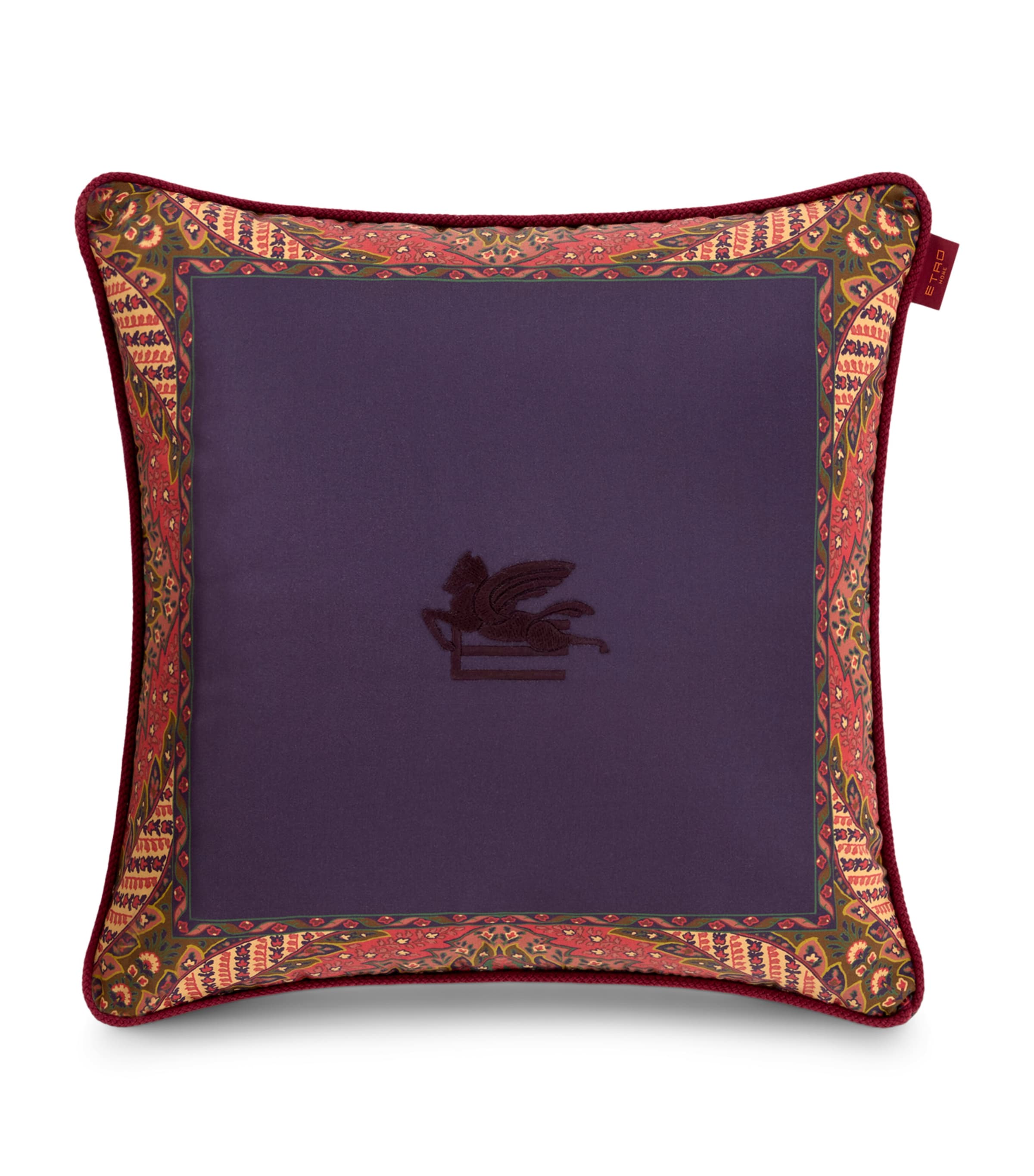 Etro Cotton Boyd Super King Cover Set In Purple