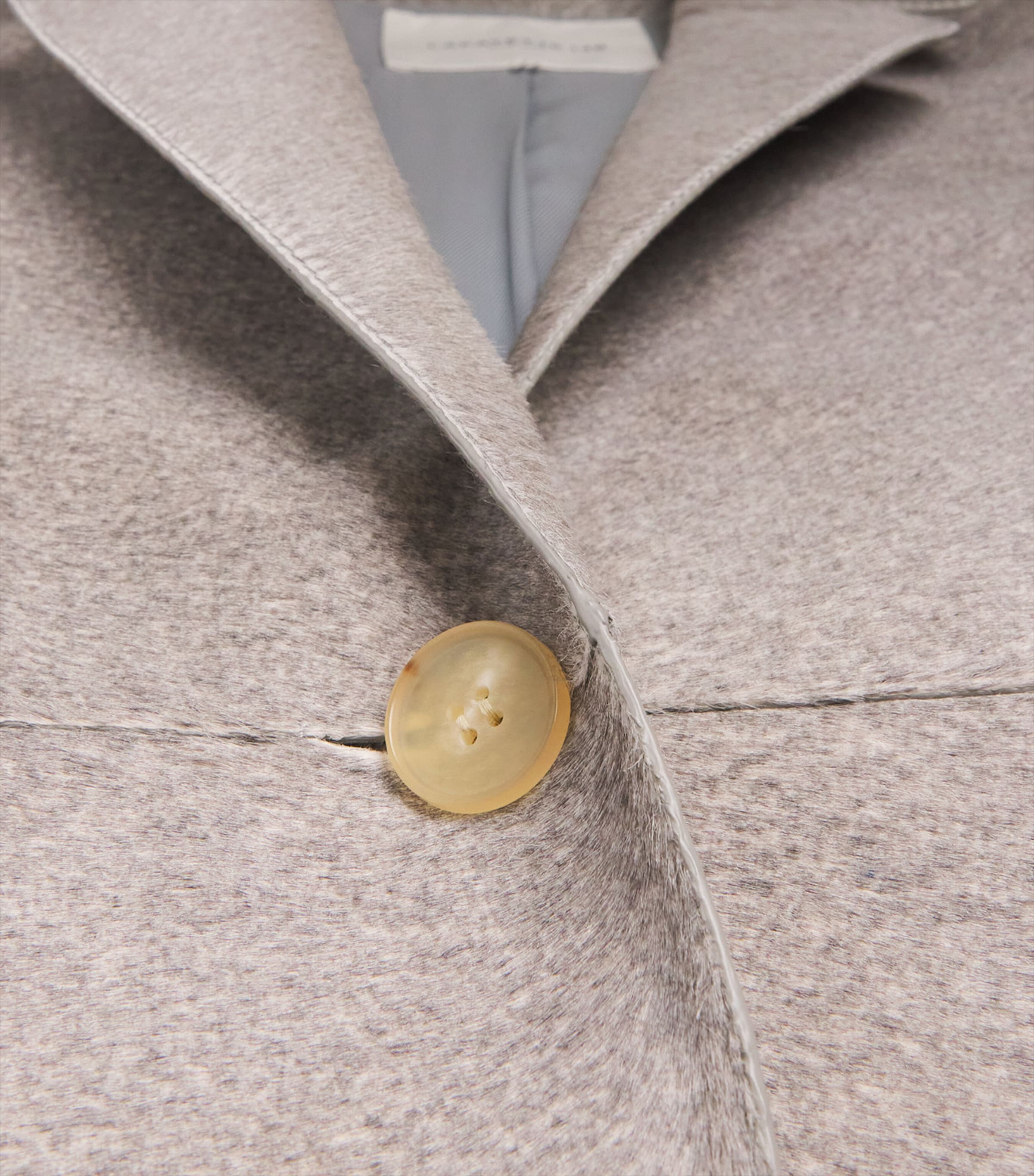 Lafayette 148 Womens Cowhide Overcoat Raindrop Image 5