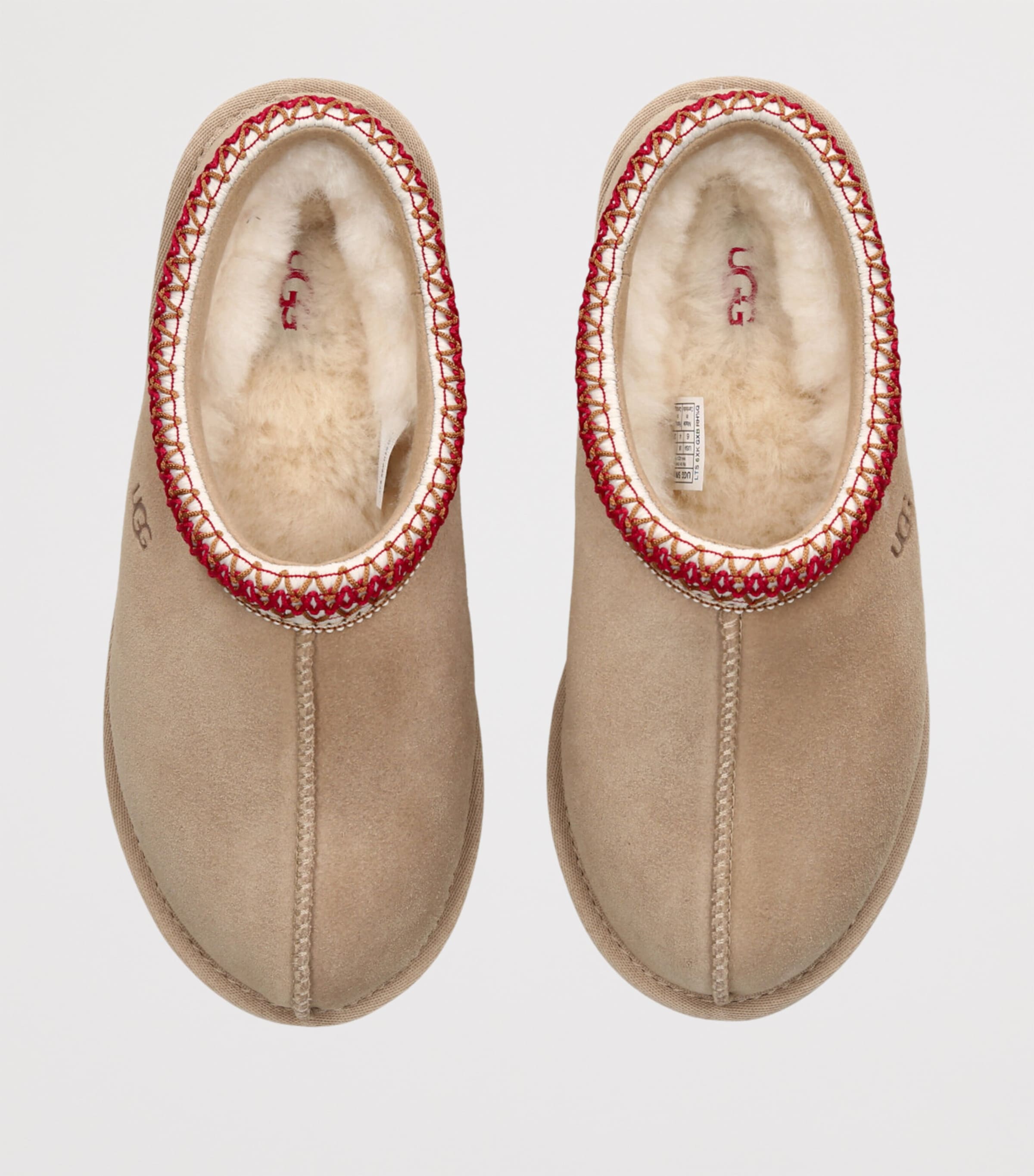 Suede Tasman II Slippers SAND Image 4