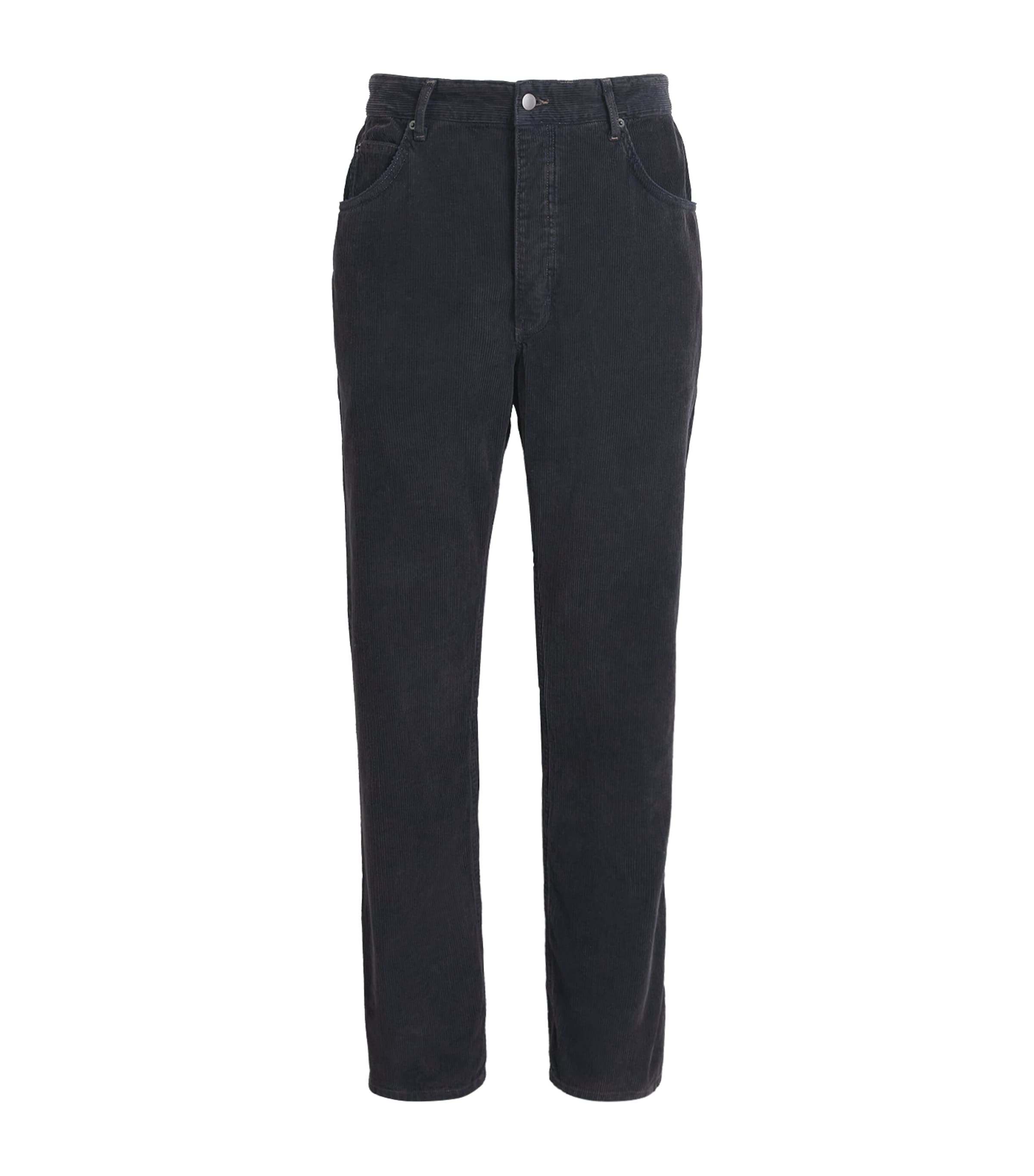 x Aaron Levine Cotton Corduroy Woodstock Trousers FADED BLUE Image 1
