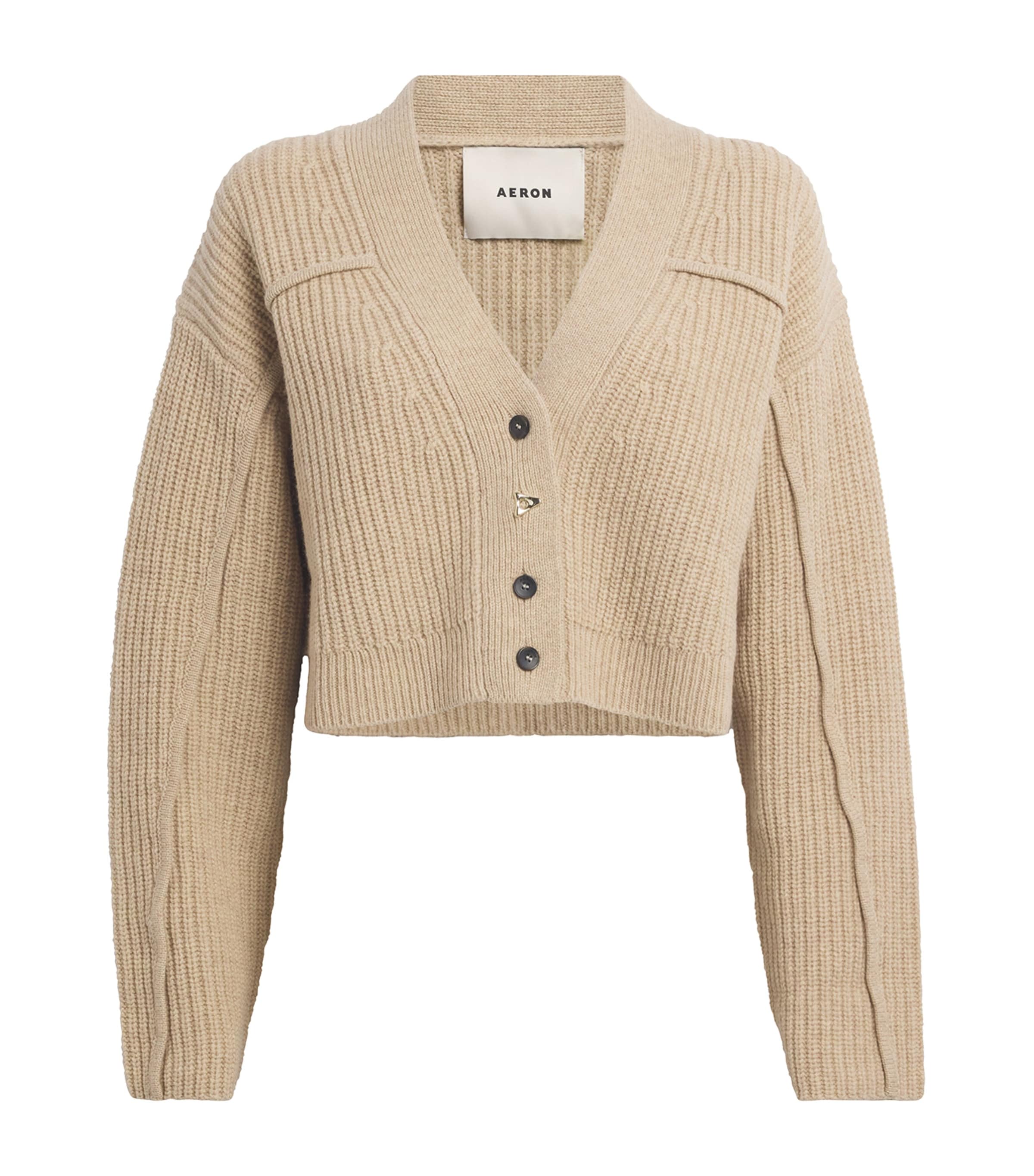 Aeron Merino Wool Leah Cardigan In White