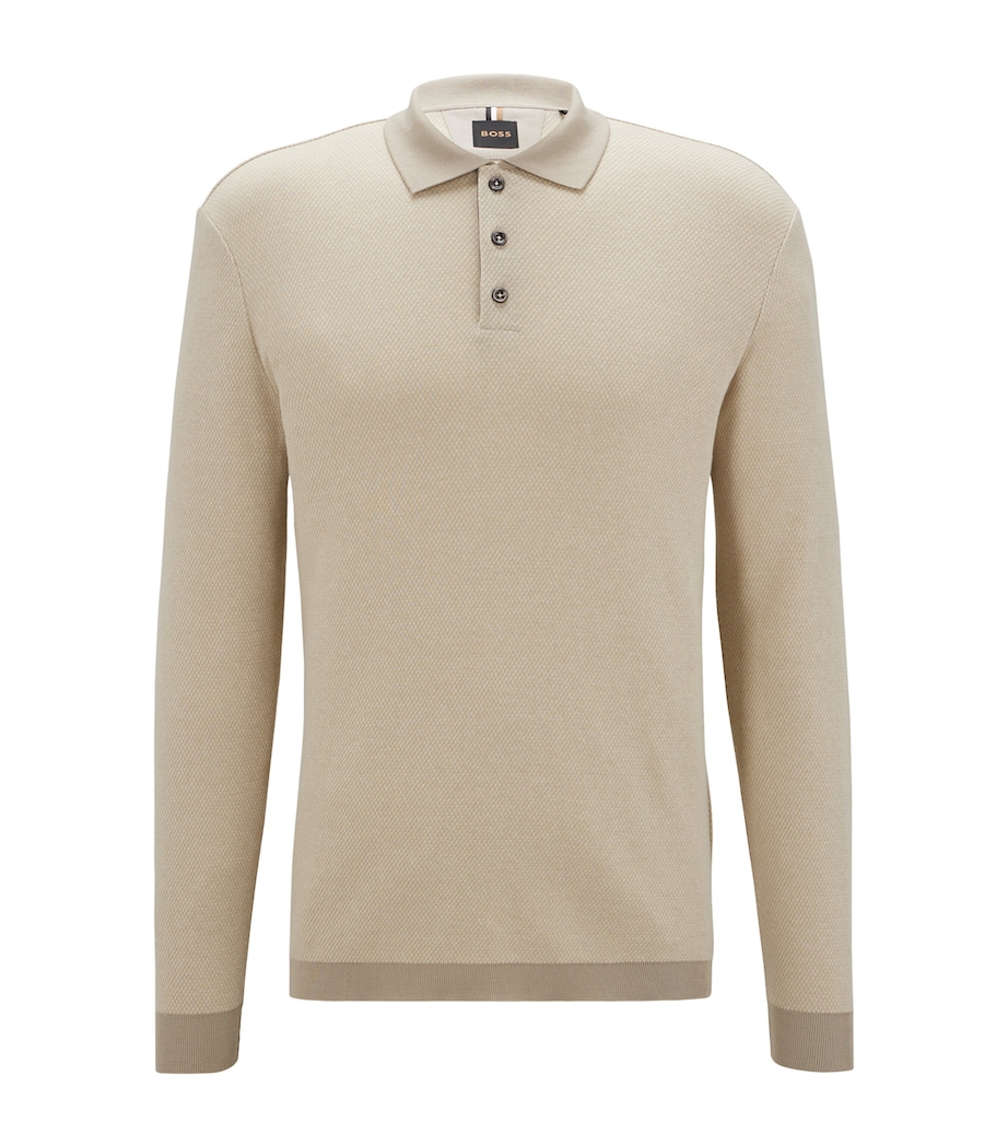 Long-Sleeved Polo Shirt 131 Image 1