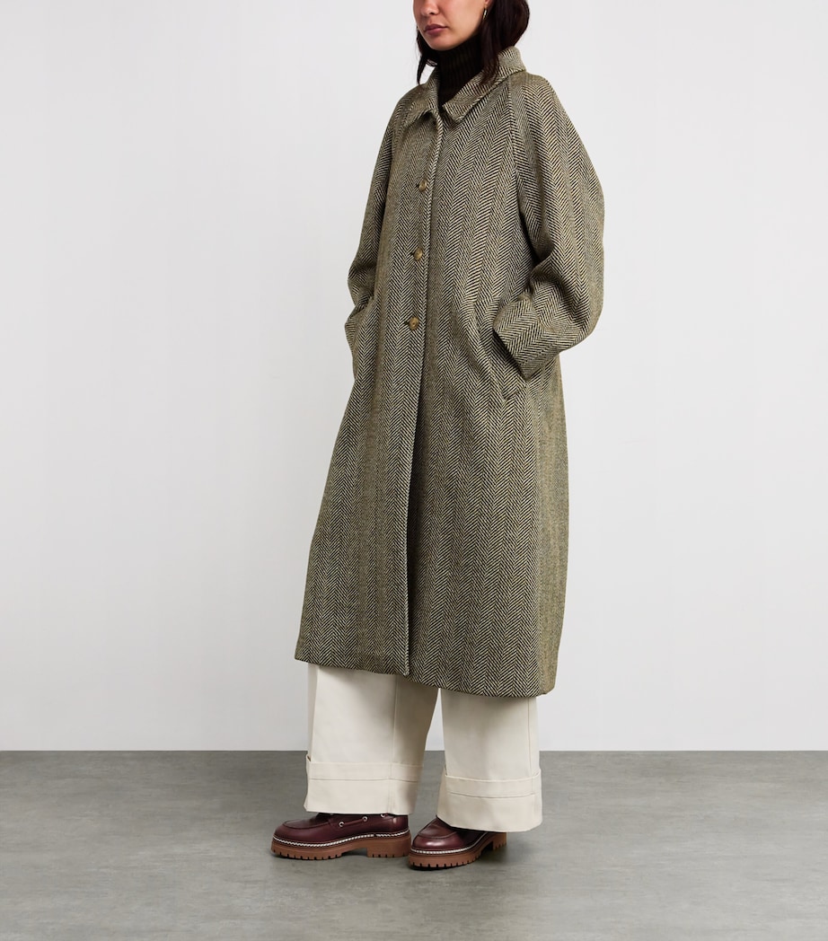 Leather Heeled Boat Shoes TOBACCO Image 6