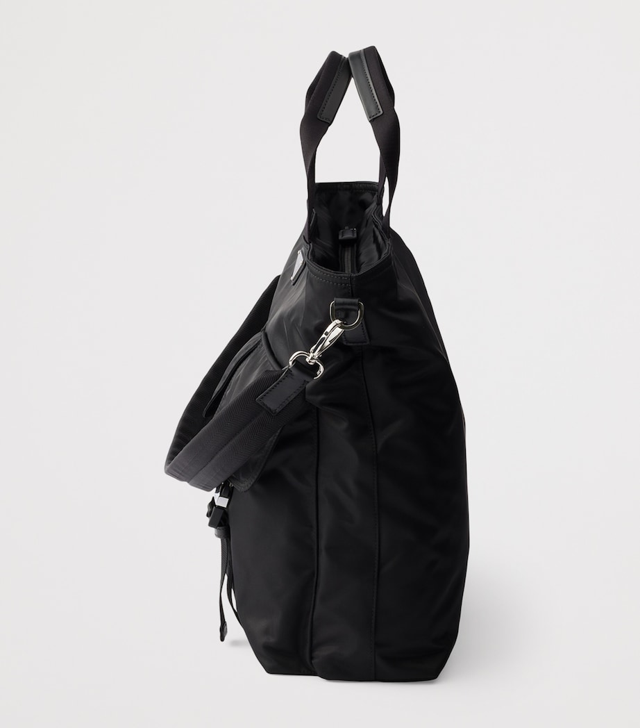 Prada Re-Nylon Explore Tote Bag Black Image 6