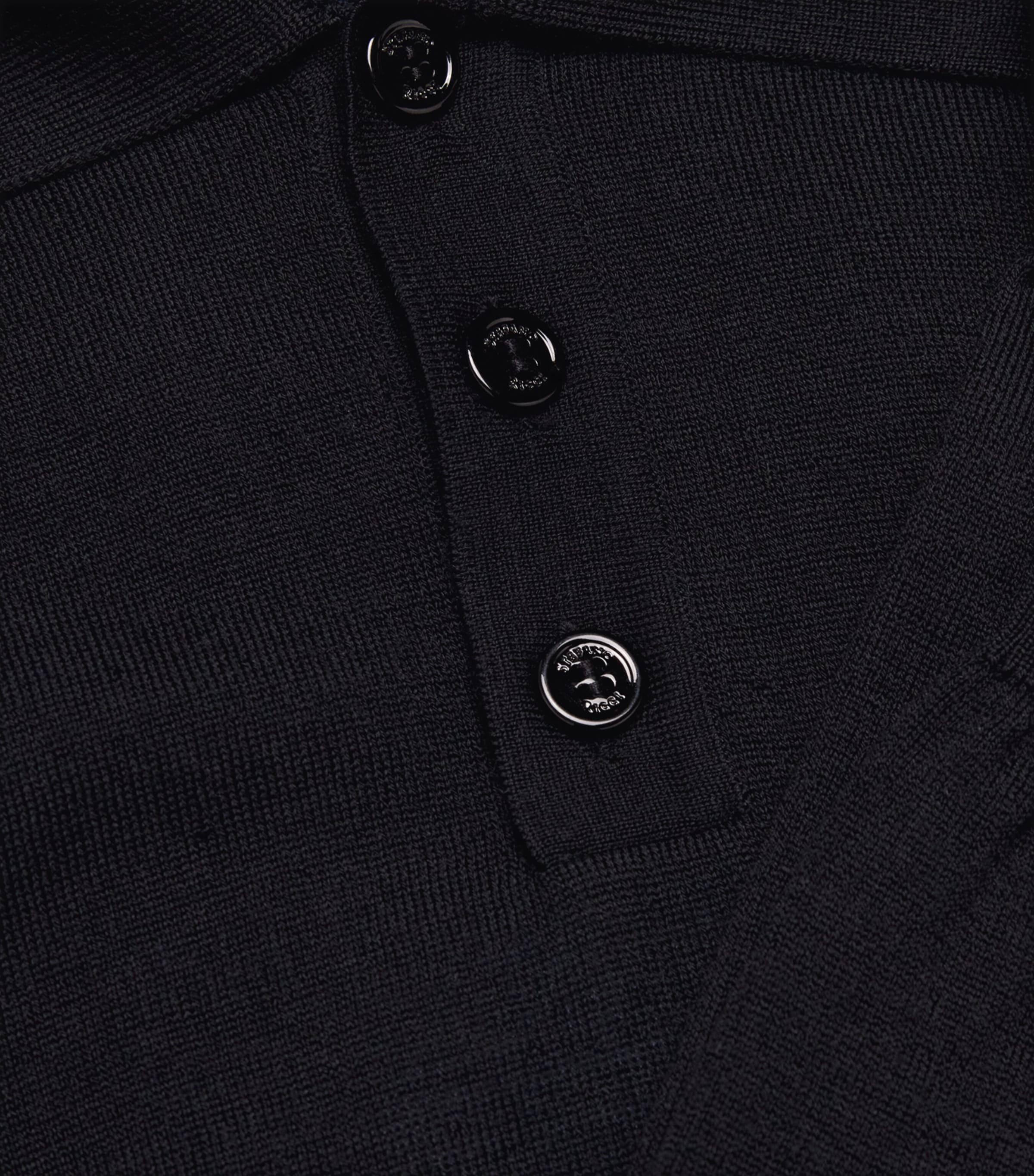 Virgin Wool Polo Shirt (4-16 Years) 131 Image 3