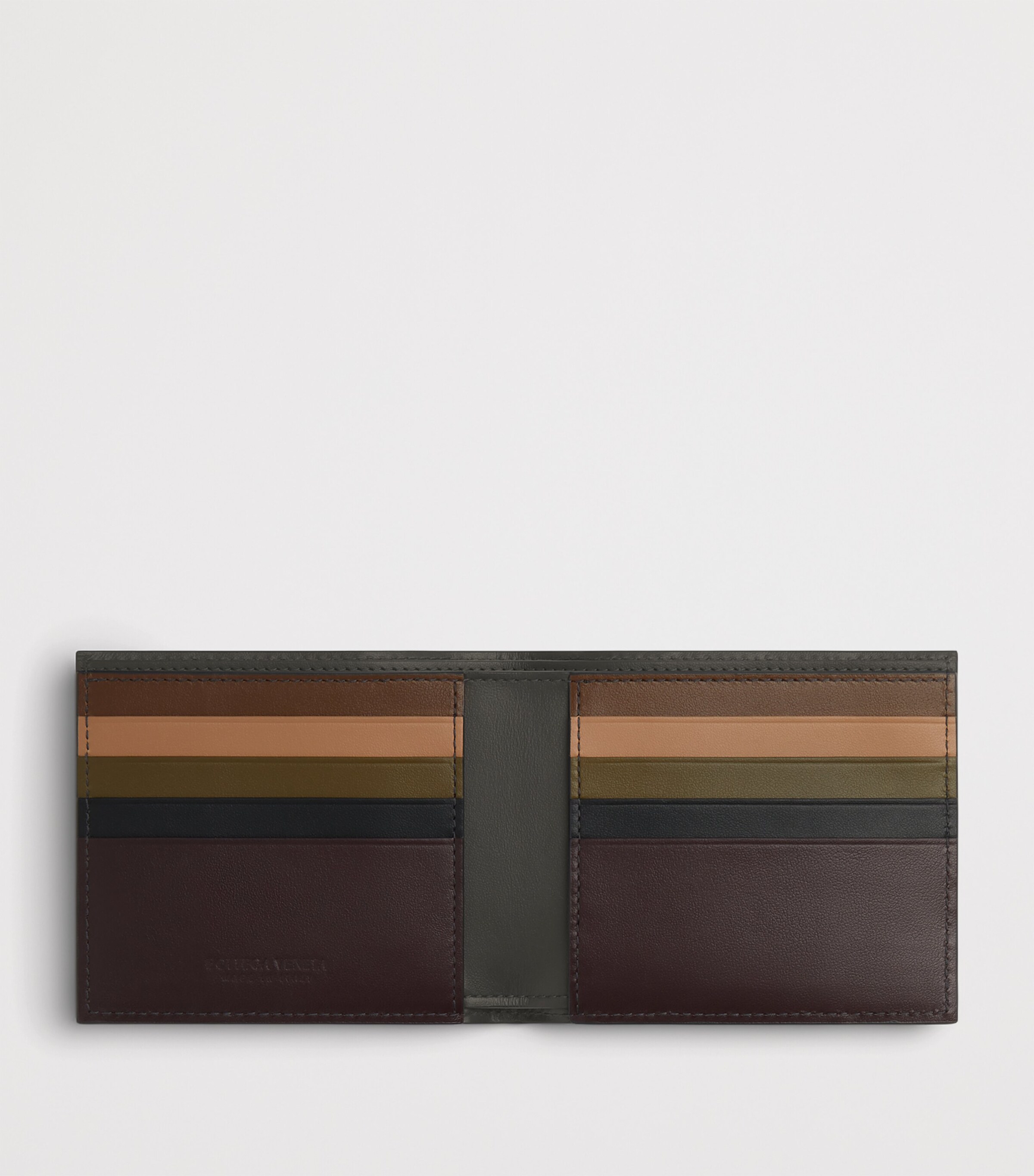 Leather Intrecciato Bifold Wallet 1009 Image 2