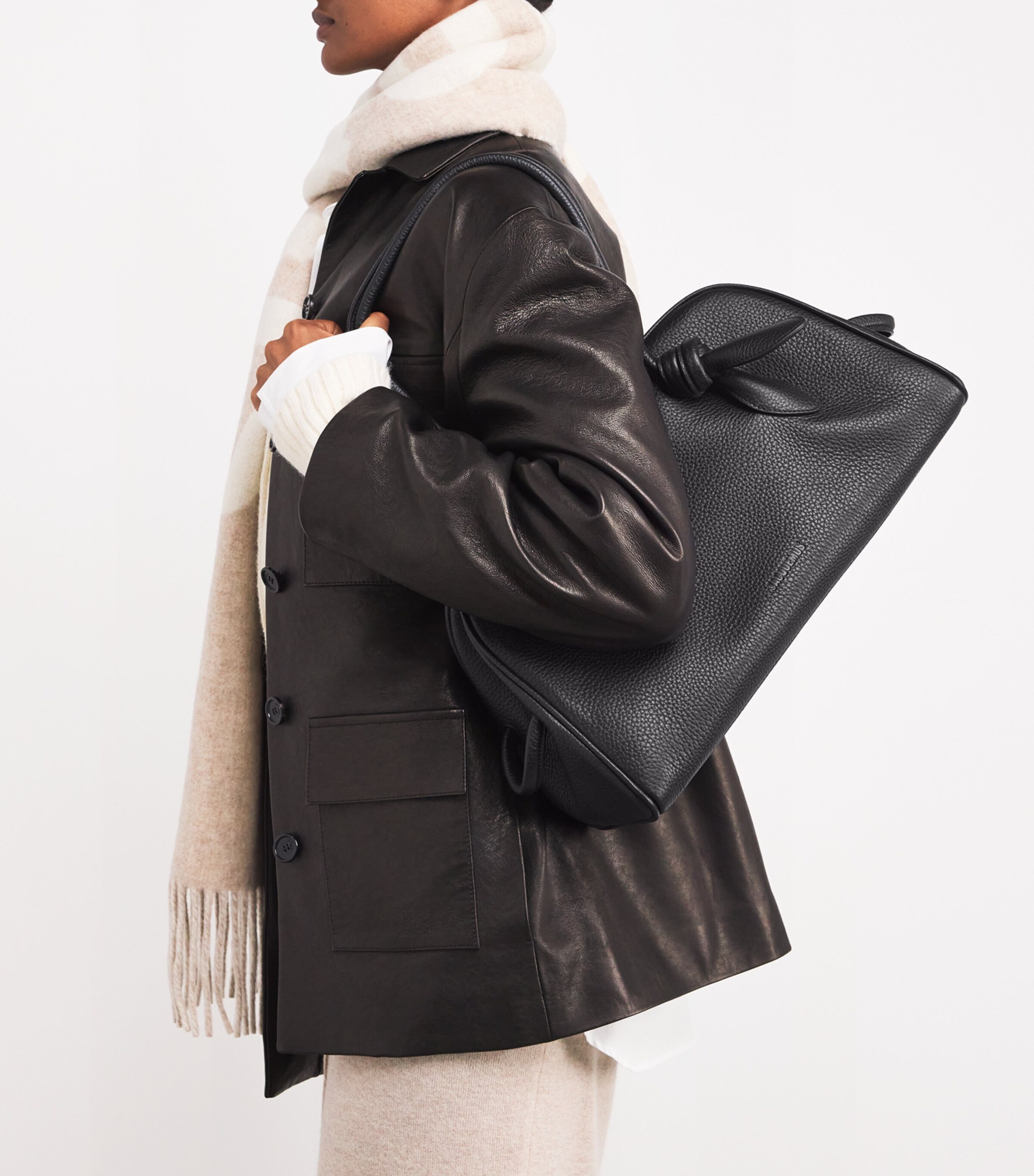 Jacquemus Leather Le Turismo Shoulder Bag | Harrods US