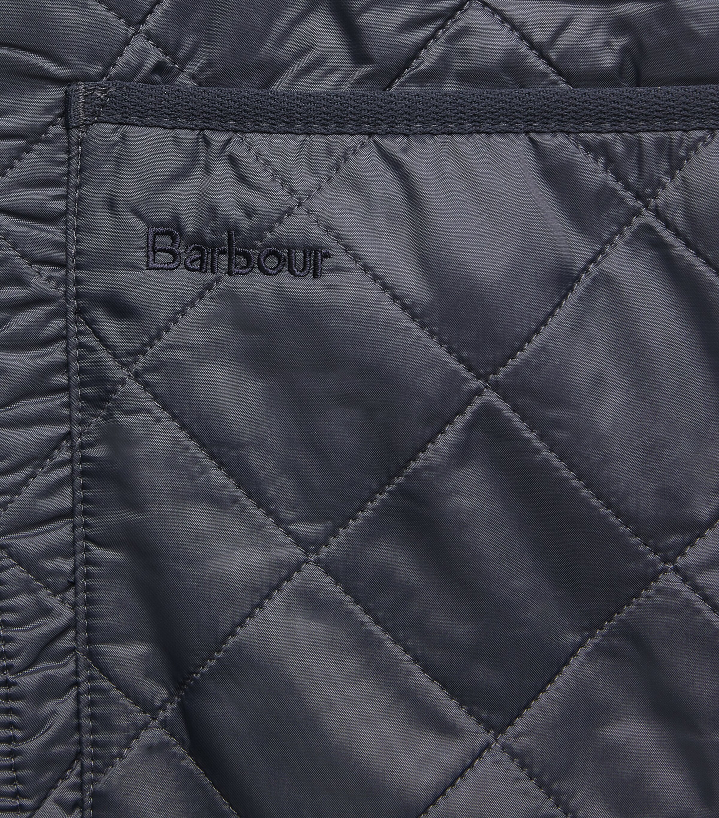 Barbour Mens Polarquilt Zip-In Gilet Liner Navy Image 6