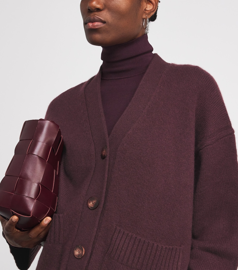 Cashmere Luxe Cardigan MARASCHINO Image 6