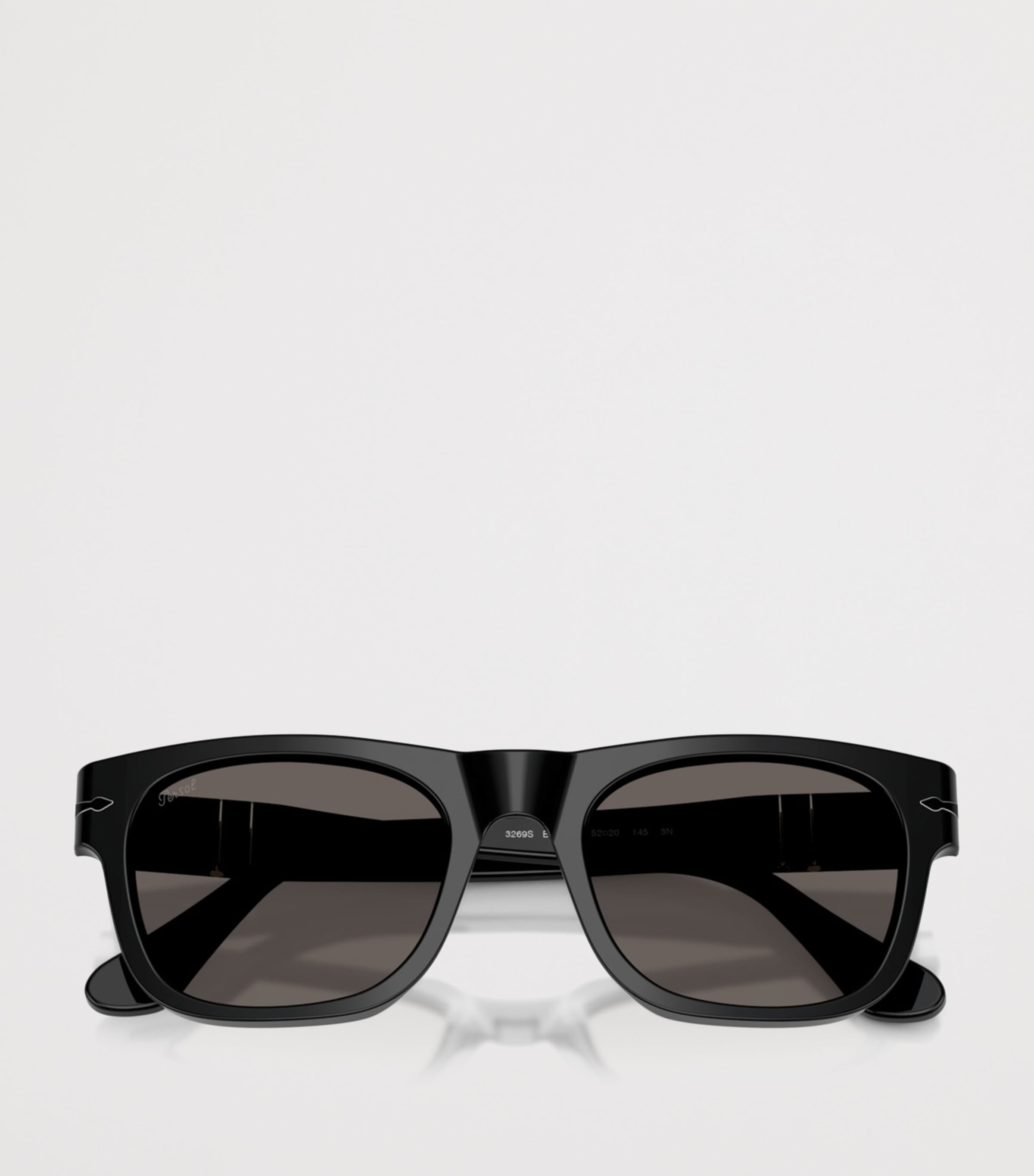 Persol PO3269S Rectangle Sunglasses Black Image 5