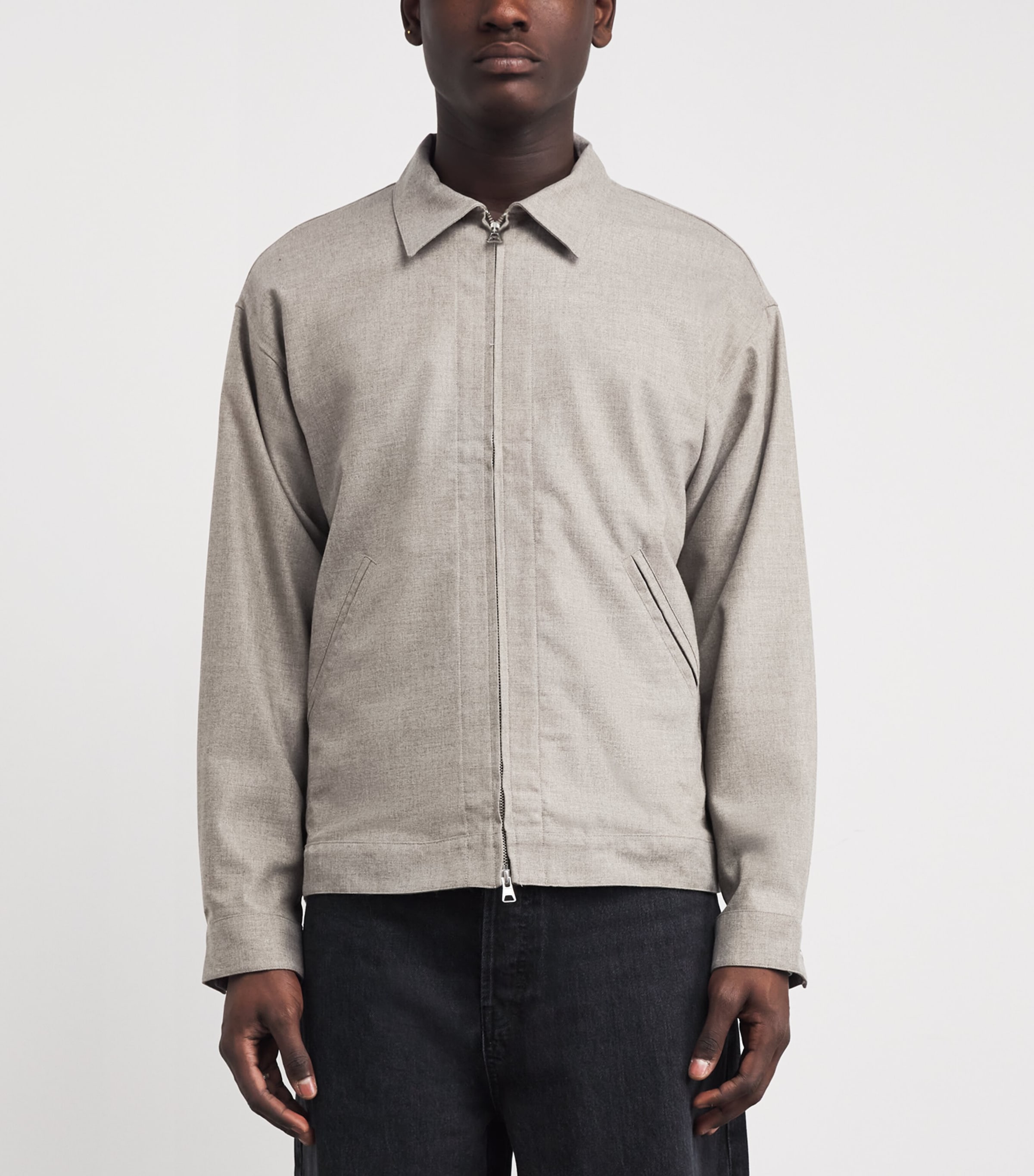 Petrus Zip-Up Jacket DESERT KHAKI Image 3