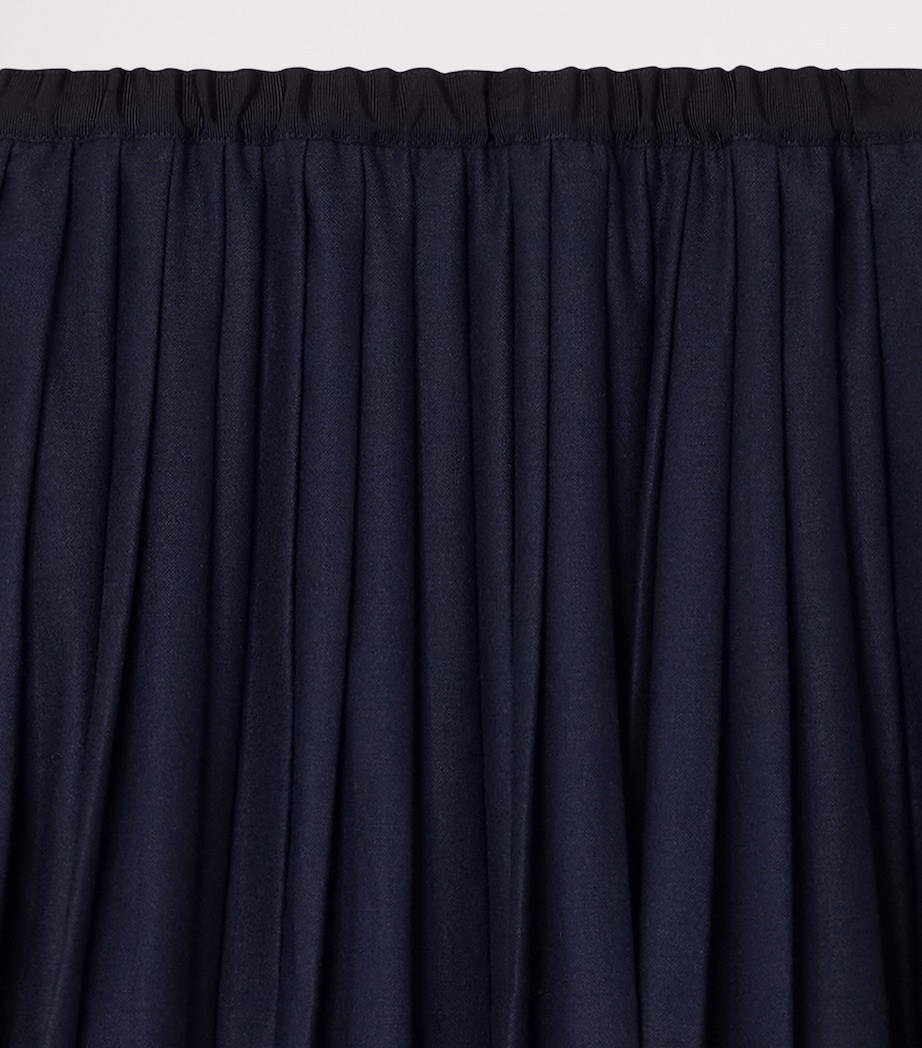 Pleated Mini Skirt (10-14 Years) MARINE Image 3