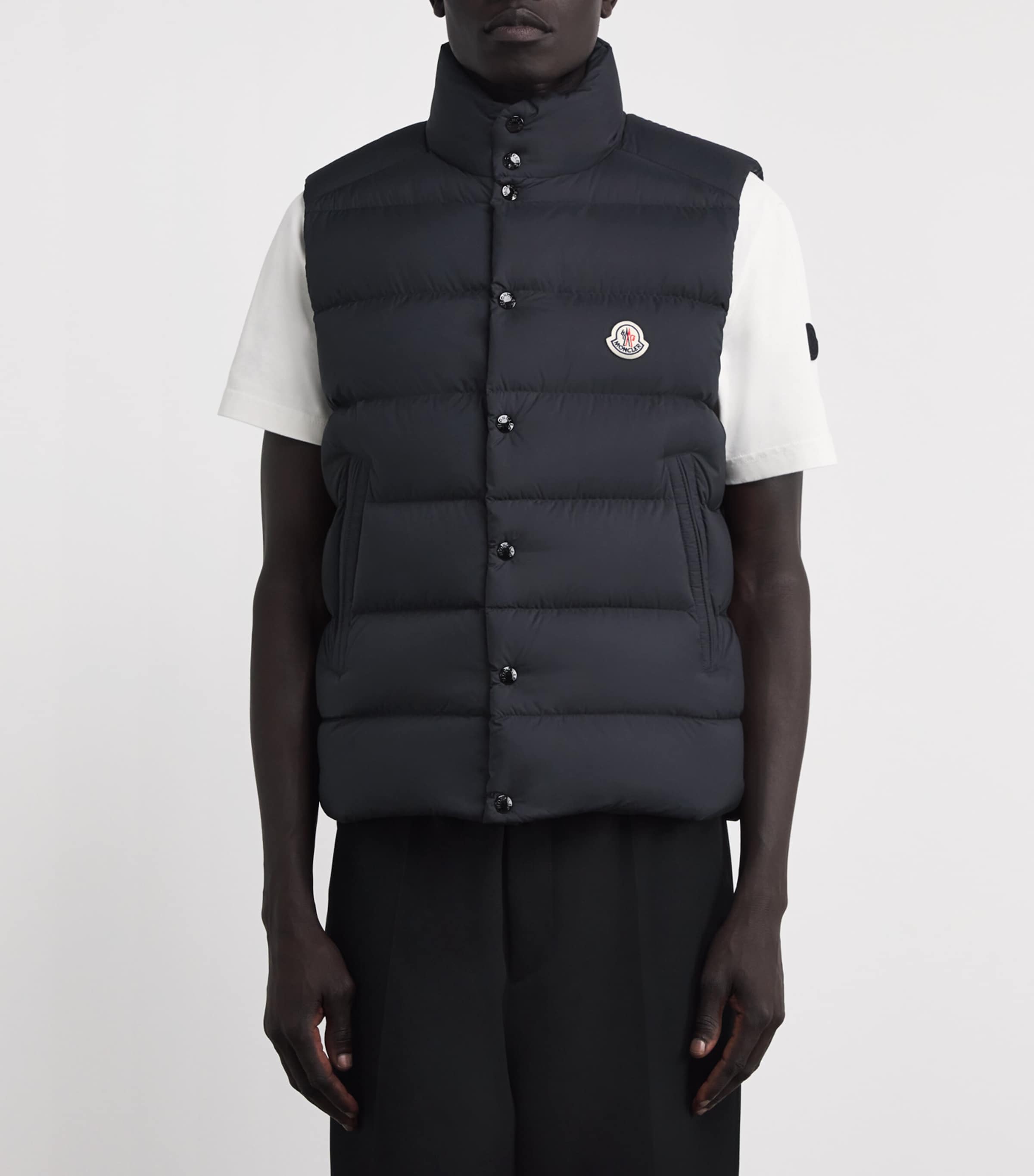 Moncler Down Tibb Padded Gilet | Harrods US