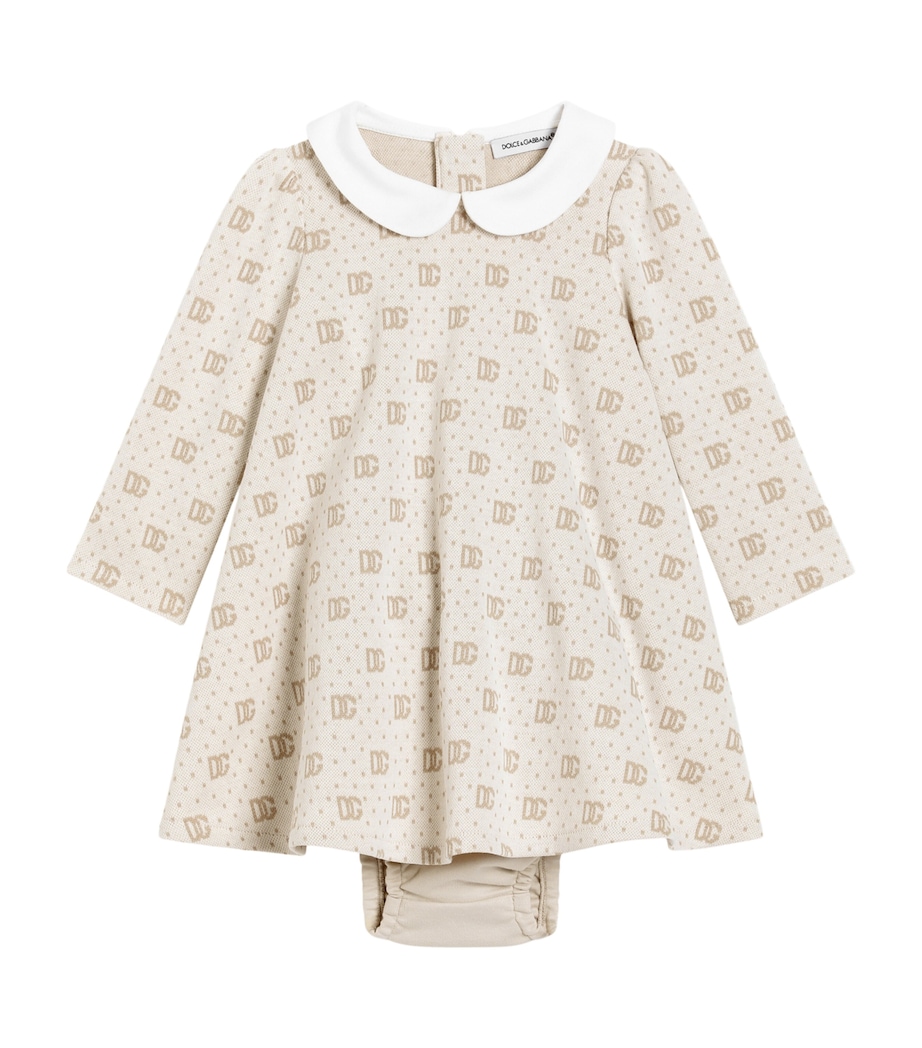 Logo Dress and Leggings Set (3-30 Months) S9000-COMBI COLOUR Image 1