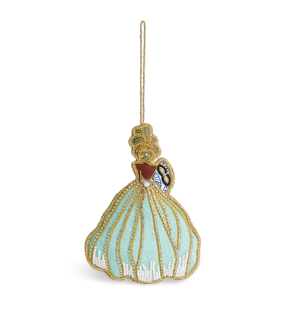 Tinker Tailor Rococo Lady Tree Decoration Eau De Nil & Gold Image 1