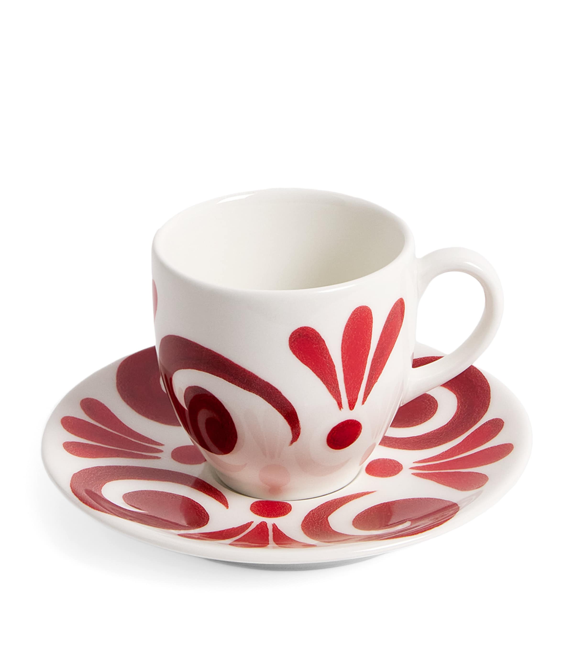 Themis Z Porcelain Kallos Espresso Cup and Saucer | Dining | Tableware | Tea Cups & Saucers | Designers | Themis Z