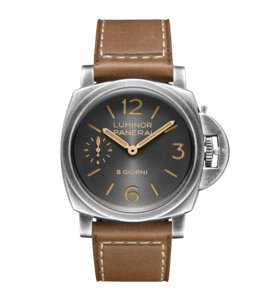 Panerai Stainless Steel Luminor 8 Giorni Watch 44mm Grey Image 1